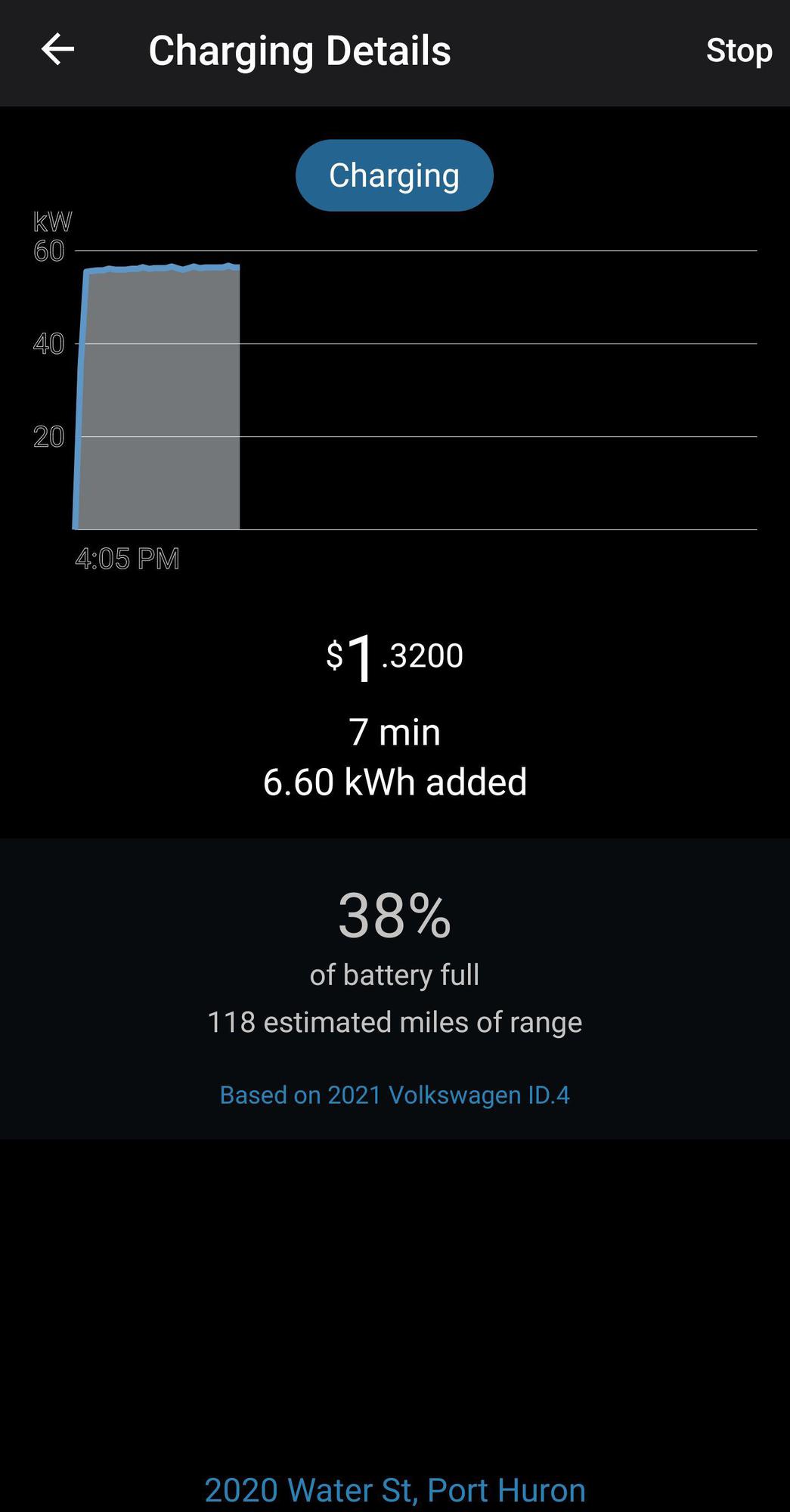 Speedy Q Port Huron, MI EV Station