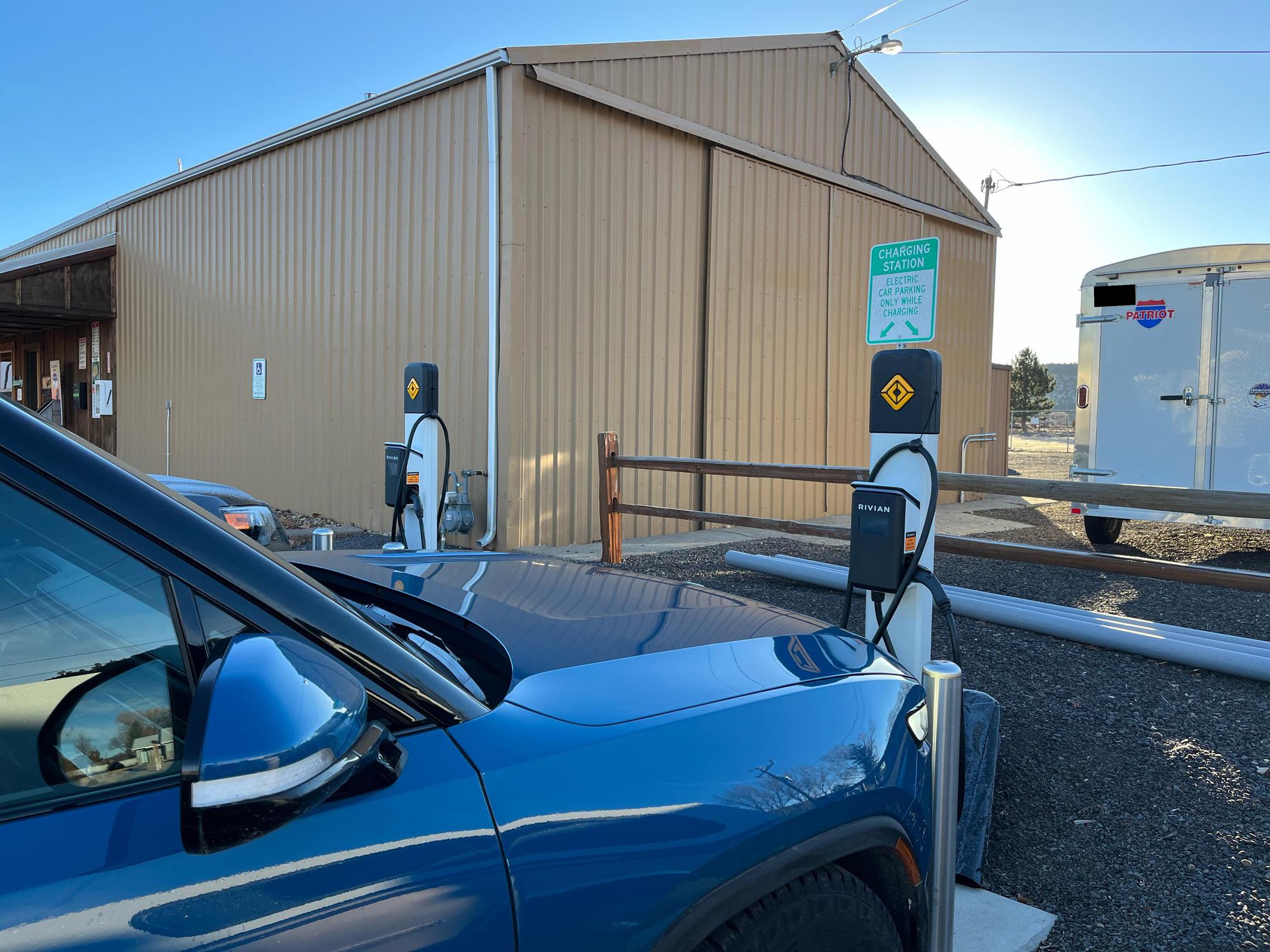 Crook County RV Park Soon) Prineville, OR EV Station