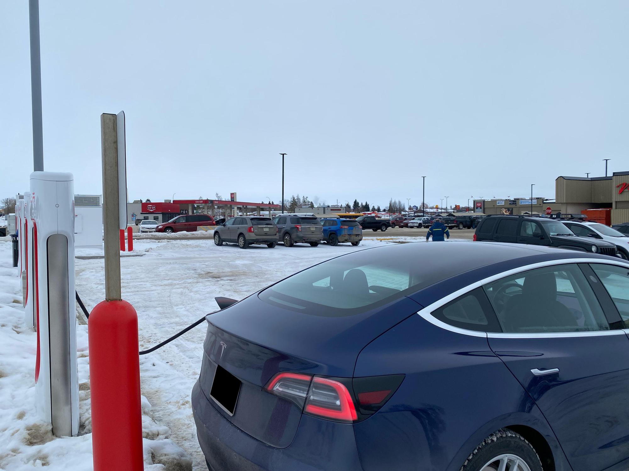 Discovery Coop Mall (2) North Battleford, SK EV Station