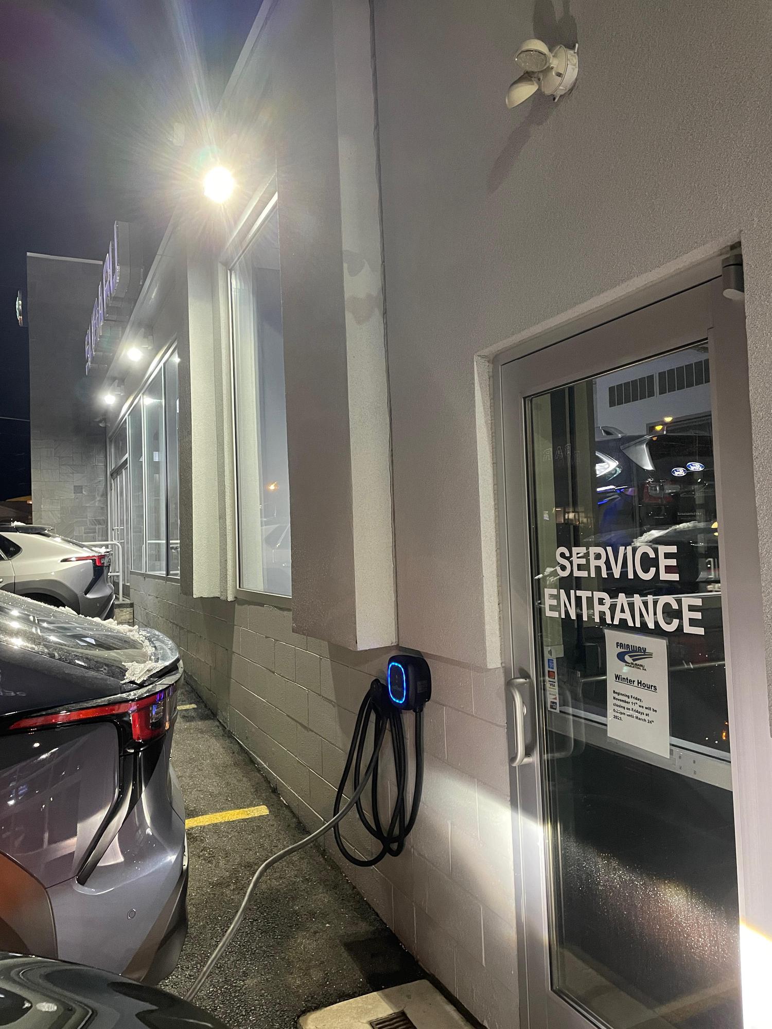 Fairway Subaru | 1109 N Church St, Hazle Township, PA 18202 | EV Station
