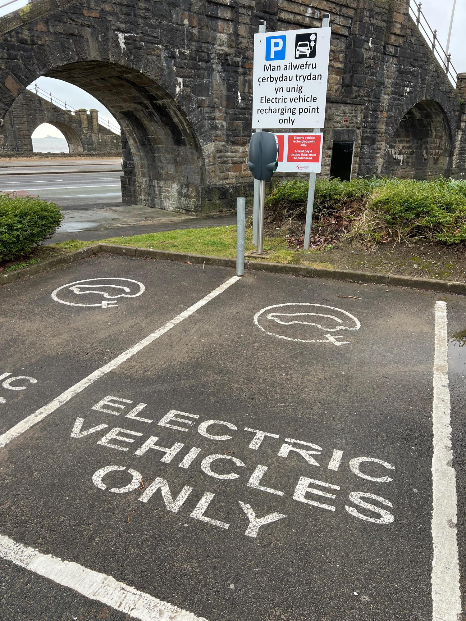 The Baths Car Park Guildhall Rd S Swansea , SA1 3UP, UK EV Station