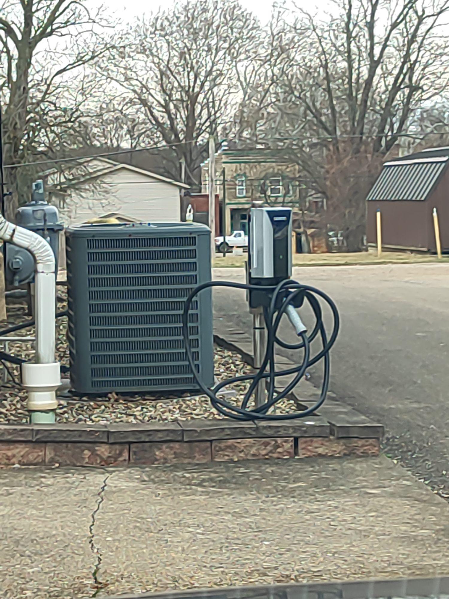 Village of Racine Municipal Building Racine, OH EV Station