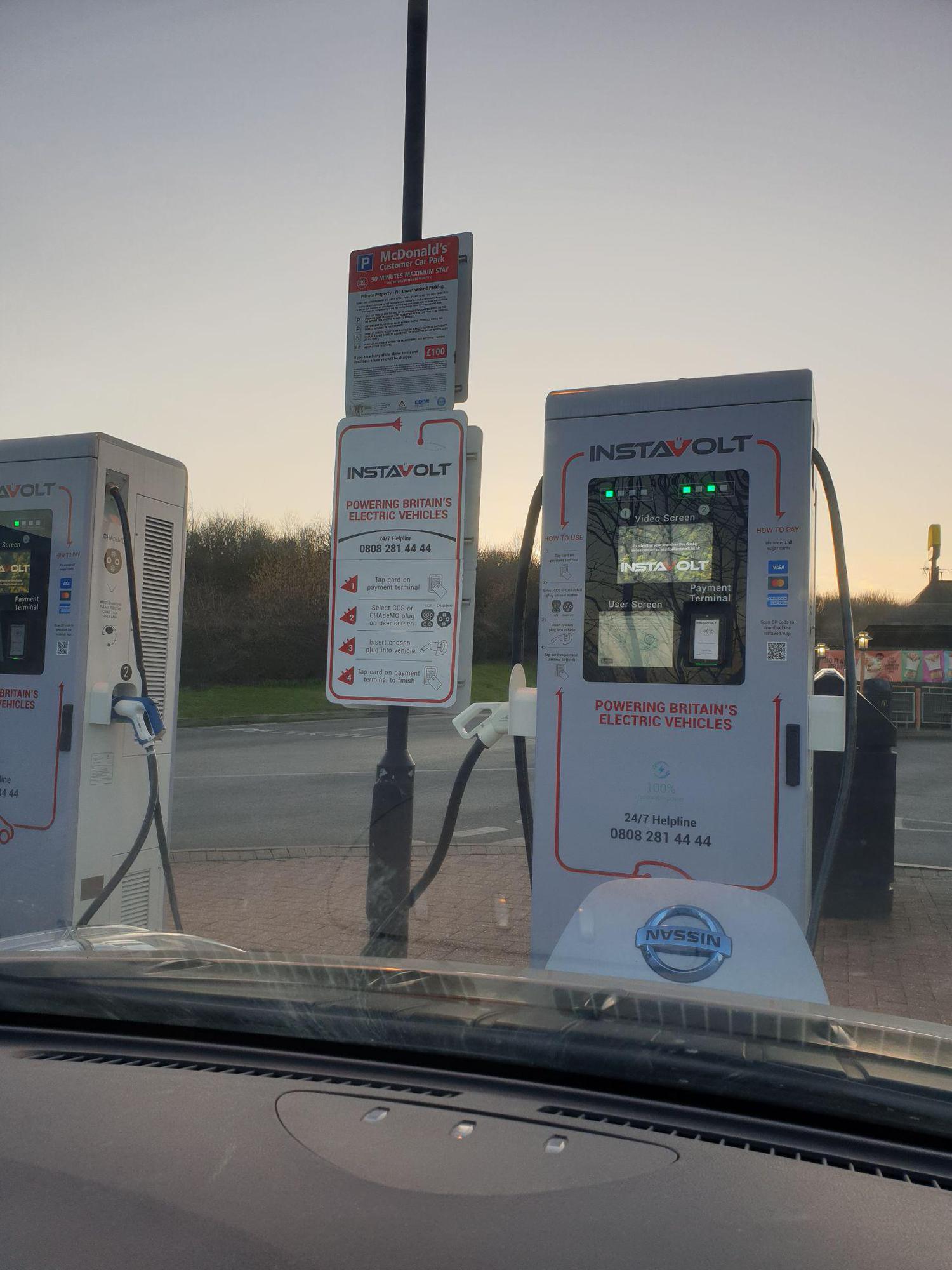 McDonald’s Milton Milton, England EV Station