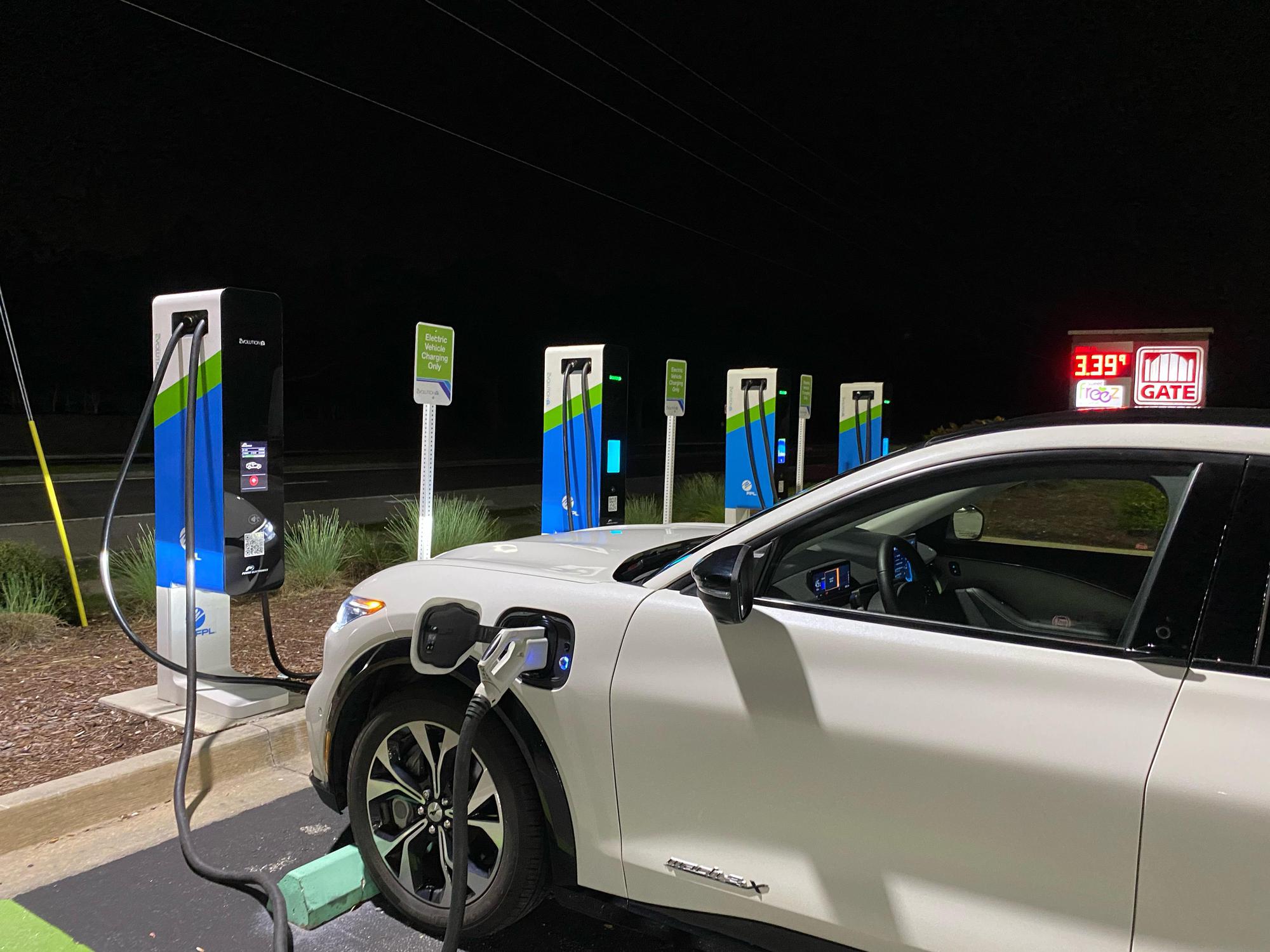 Gate Gas Station St. Augustine, FL EV Station