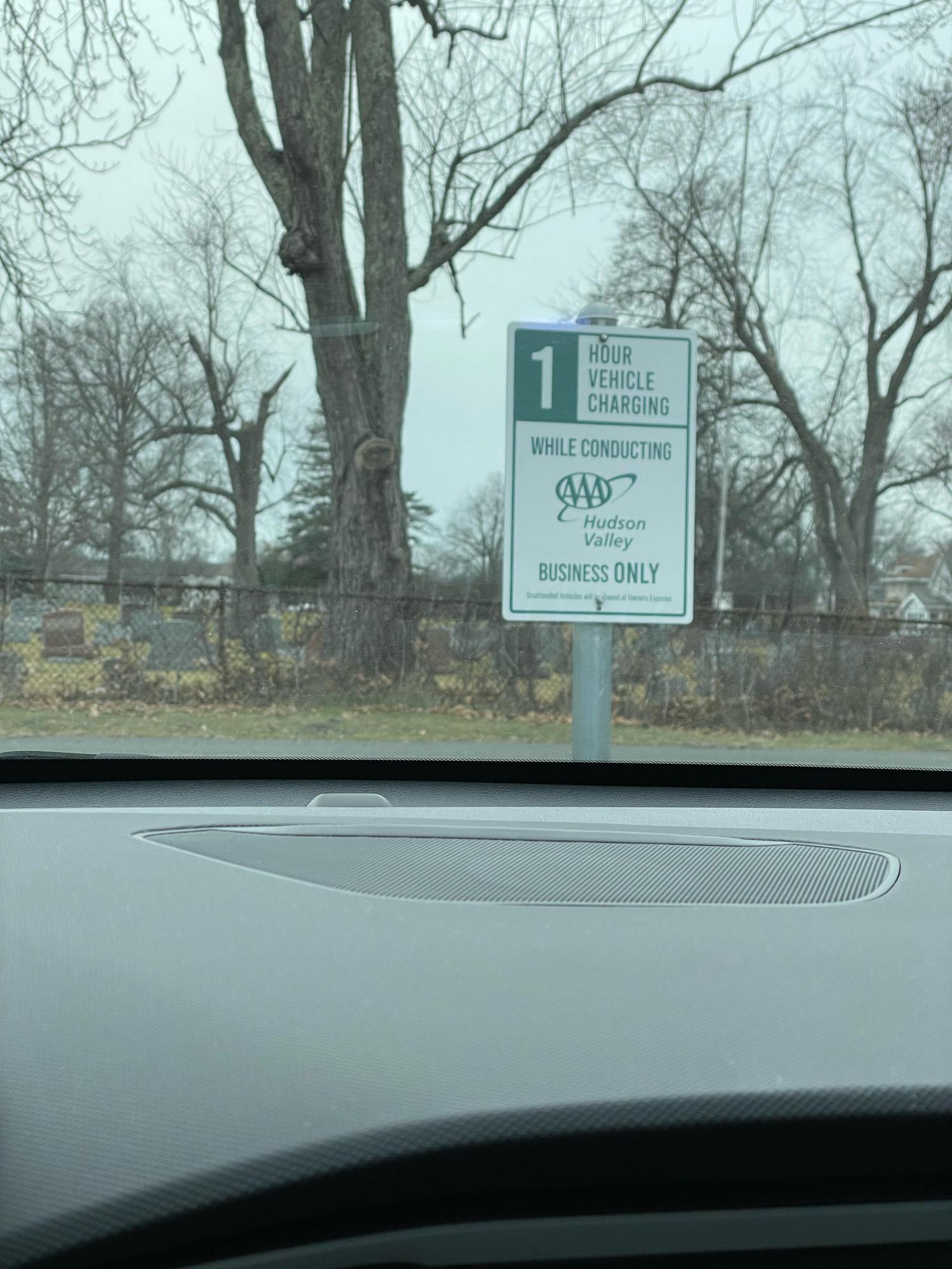 AAA Hudson Valley Albany, NY EV Station