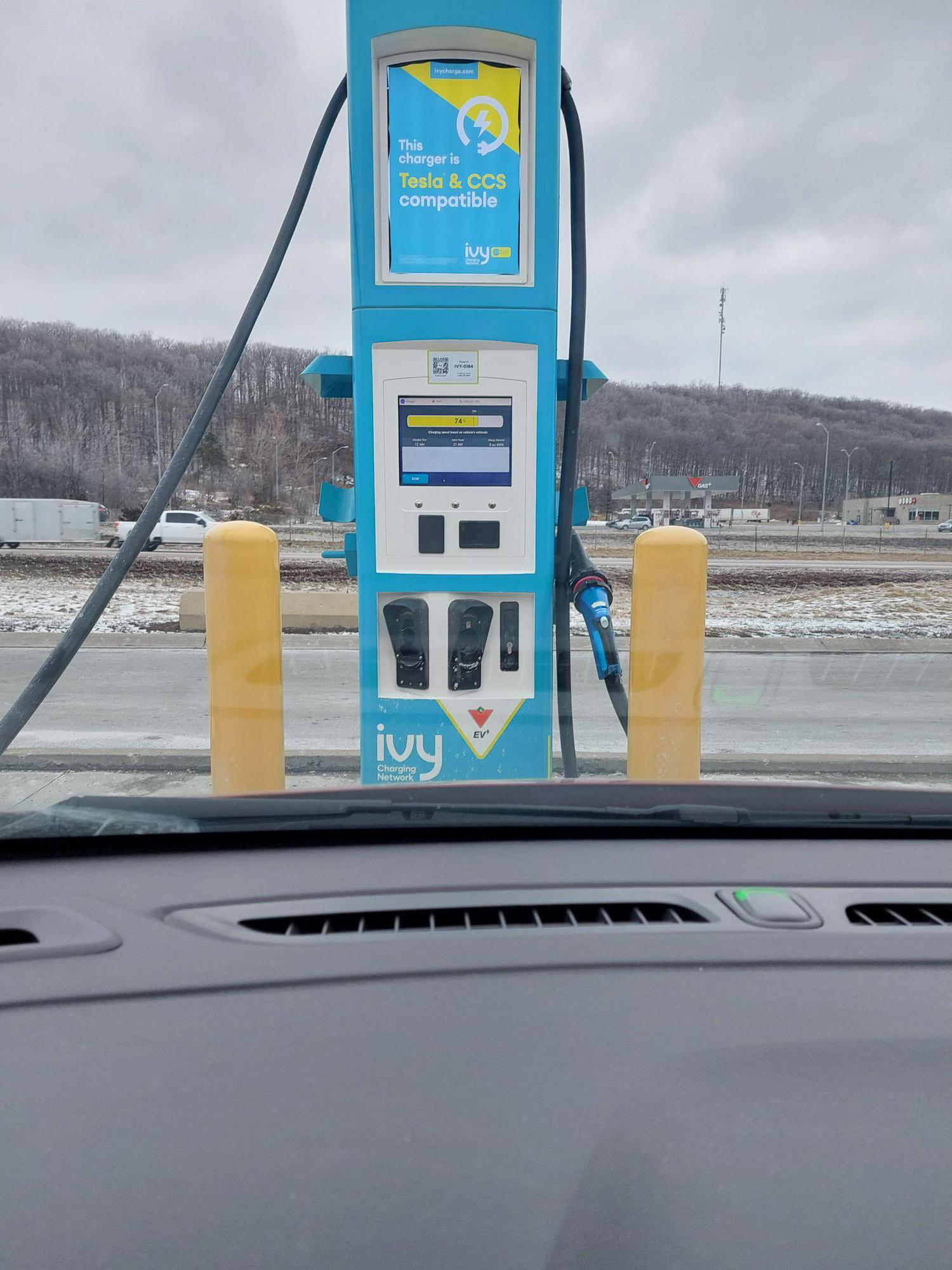 ONroute Trenton South 401 Eastbound Brighton, ON EV Station