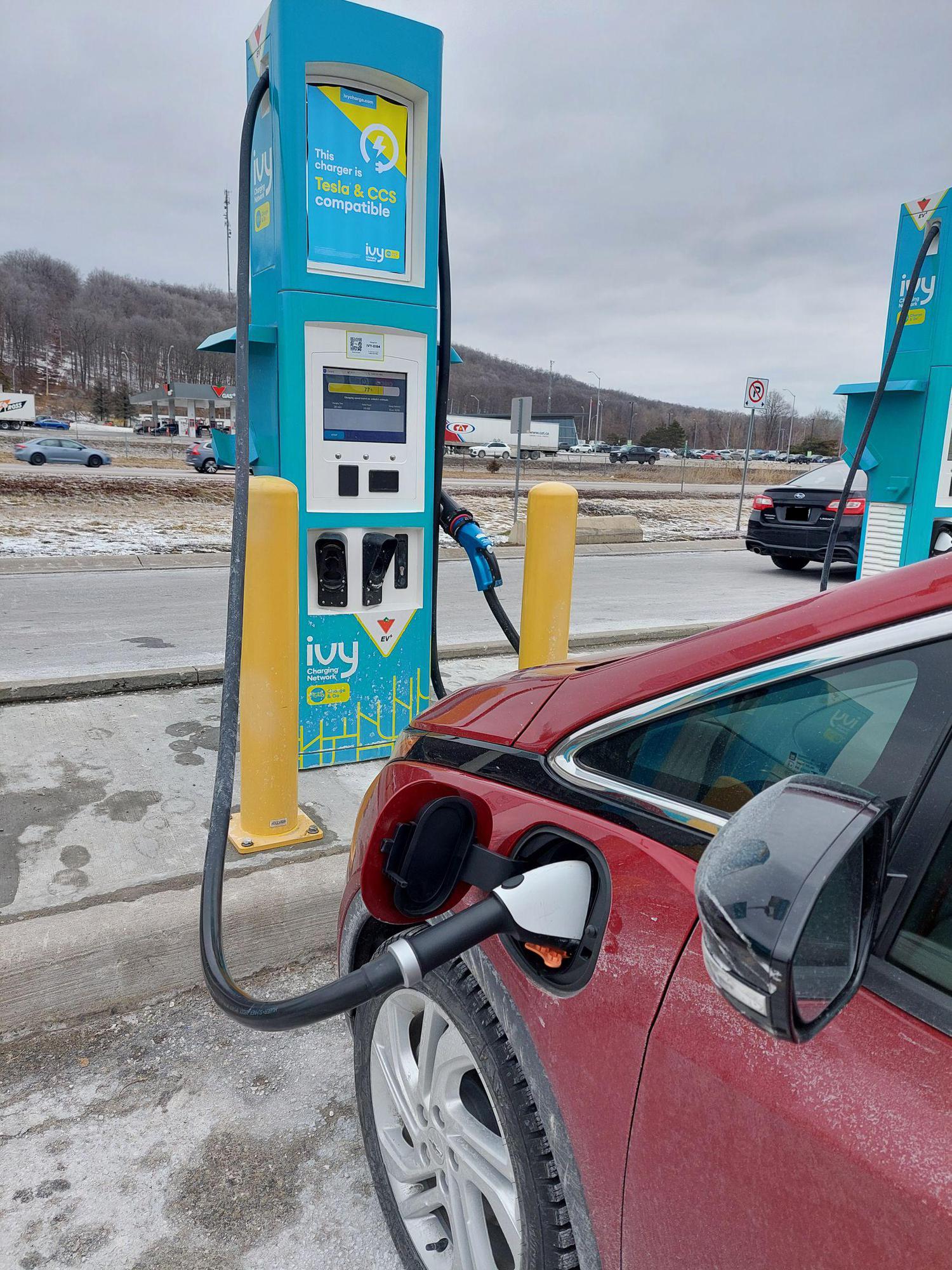 ONroute Trenton South 401 Eastbound Brighton, ON EV Station