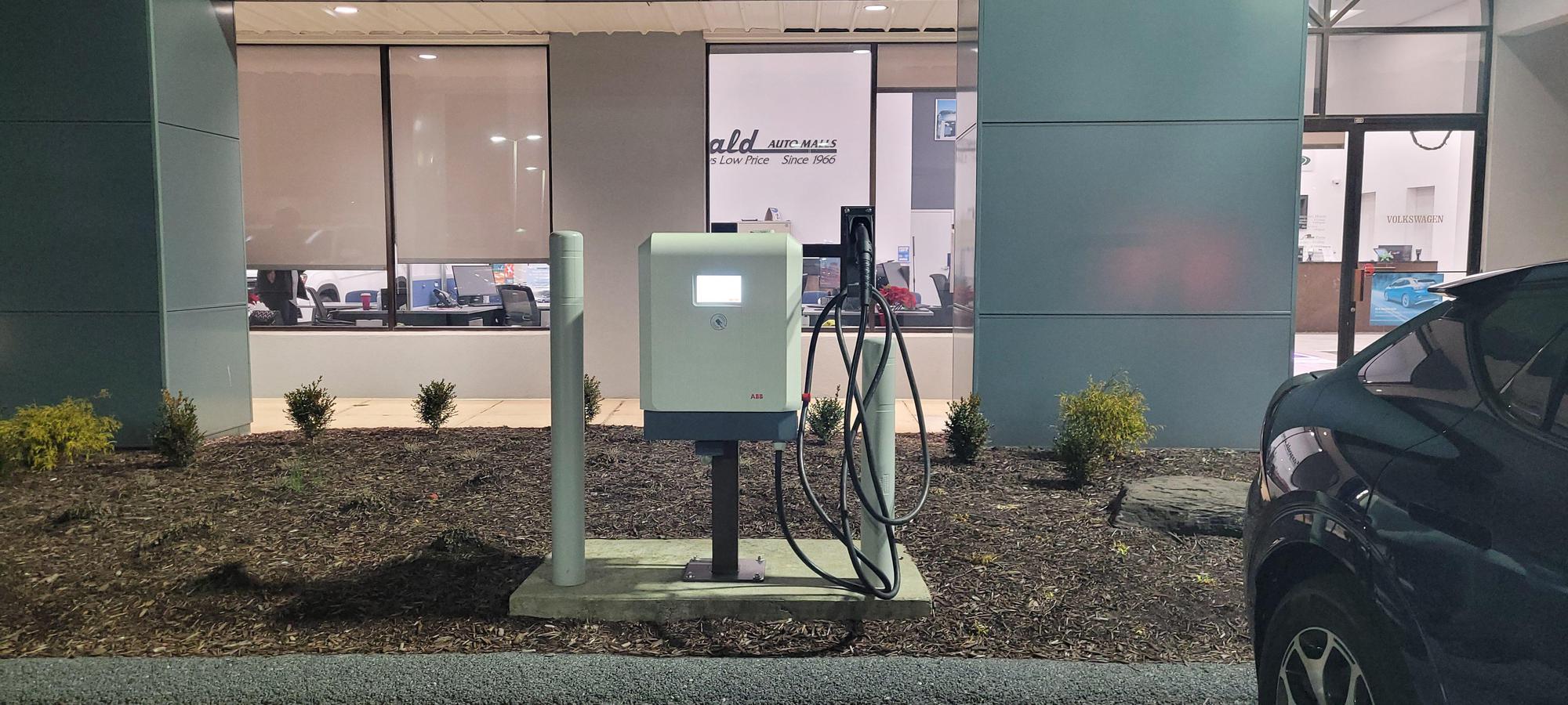 Fitzgerald Auto Mall Frederick, MD EV Station