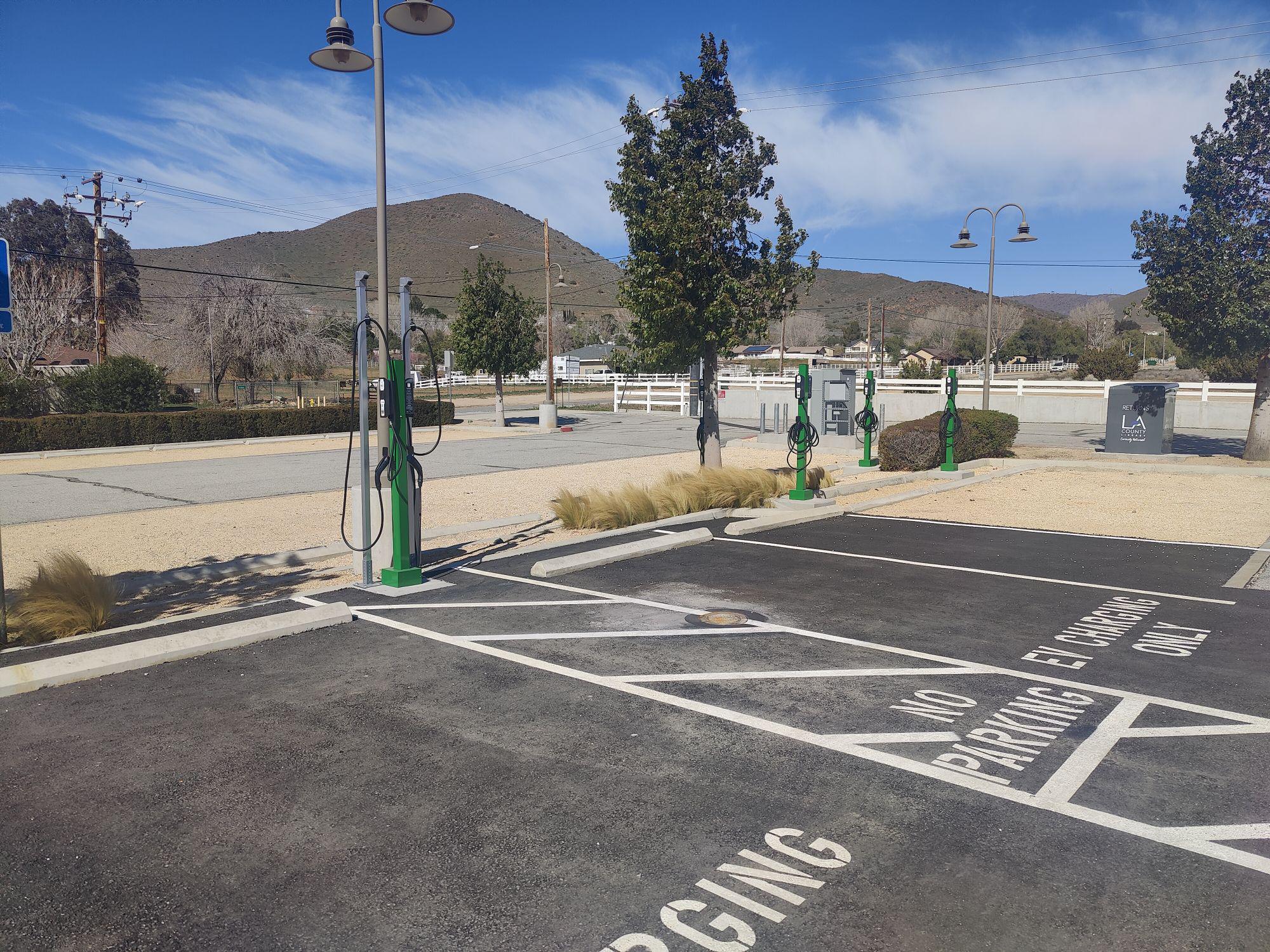 Acton Agua Dulce Library Acton, CA EV Station