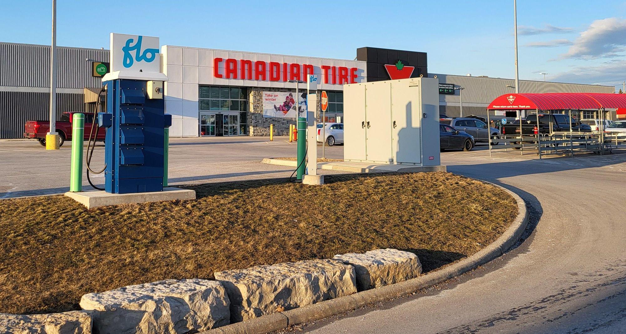 Canadian TireWoodstock Woodstock, ON EV Station