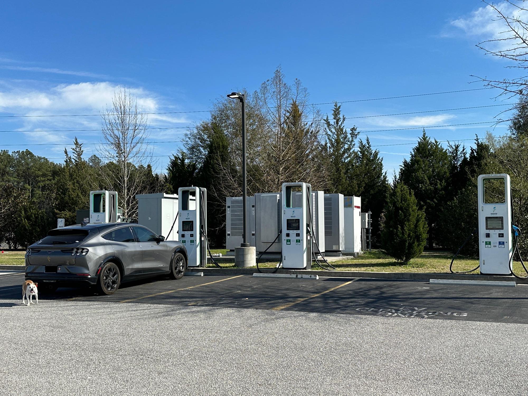 Walmart Supercenter Walterboro, SC EV Station