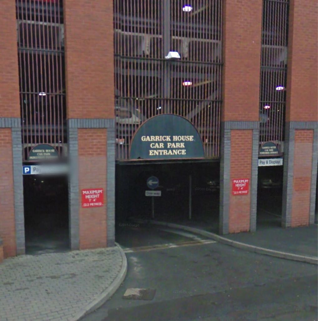 Garrick House Multi Storey Car Park Widemarsh Street, Hereford City