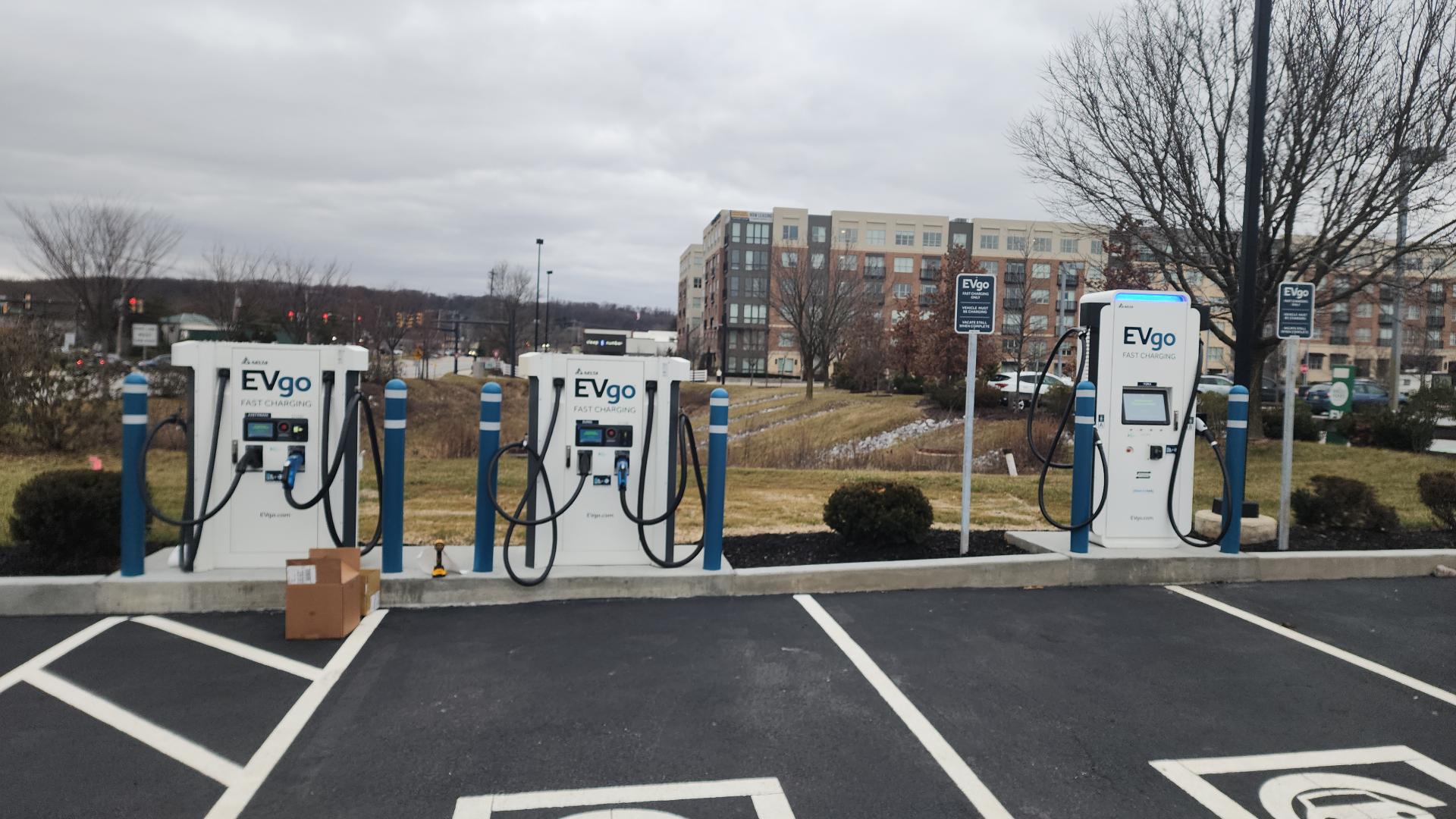 Chase Bank Exton, PA EV Station