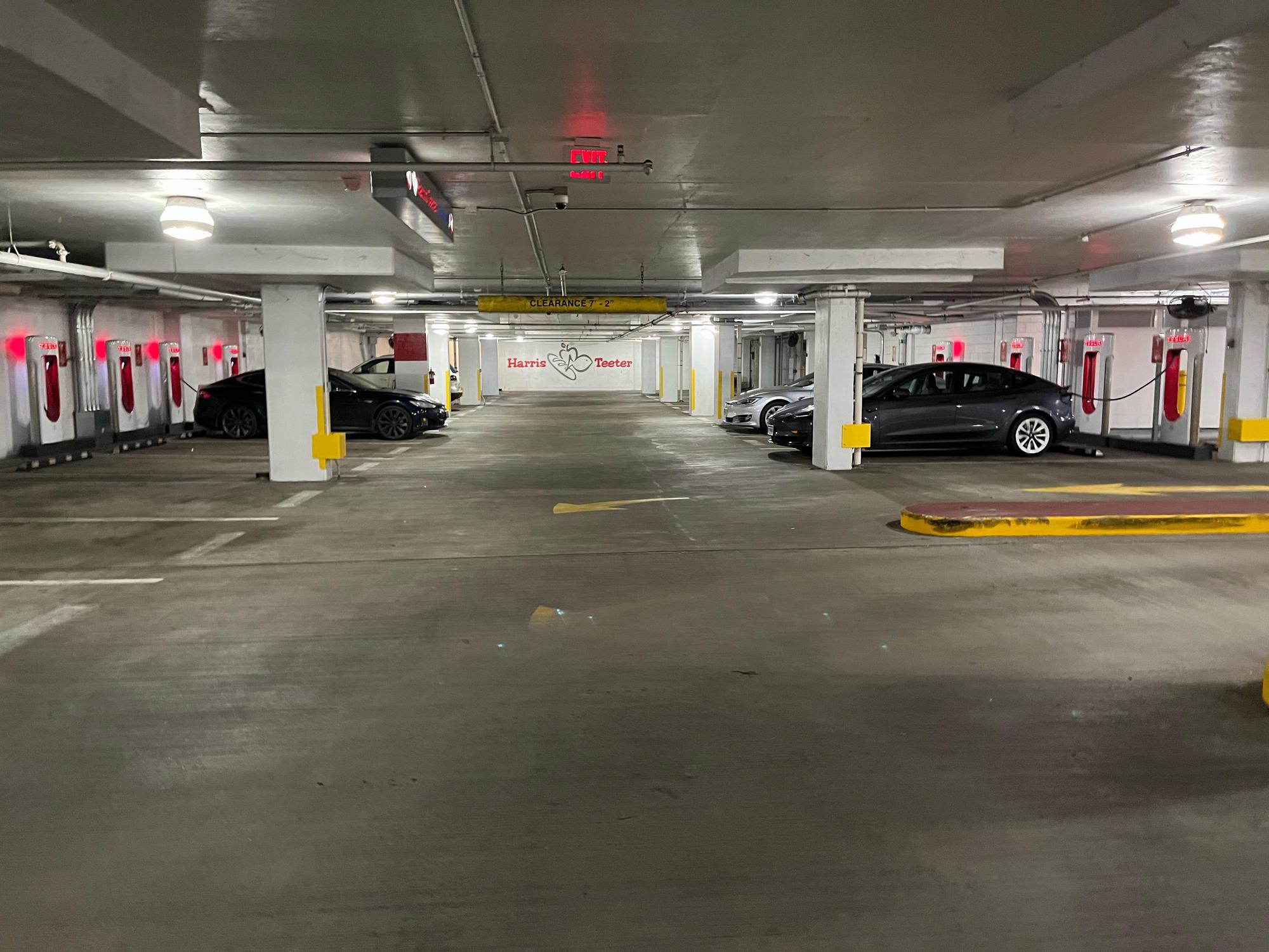 Harris Teeter Parking Garage Washington, DC EV Station