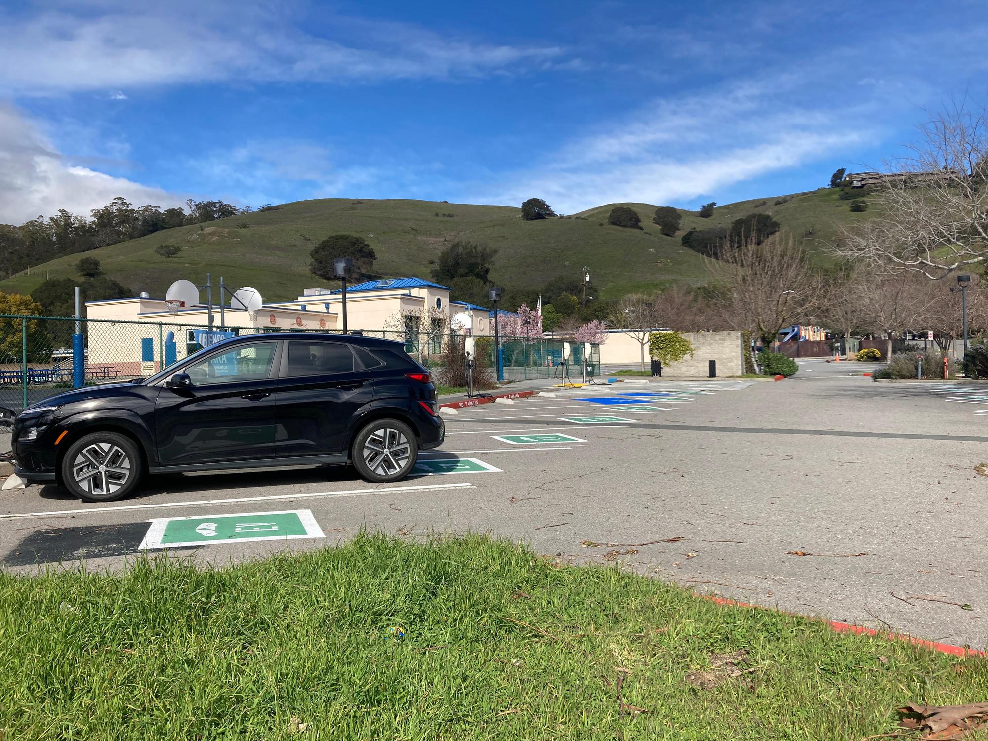 Sun Valley Elementary School San Rafael, CA EV Station