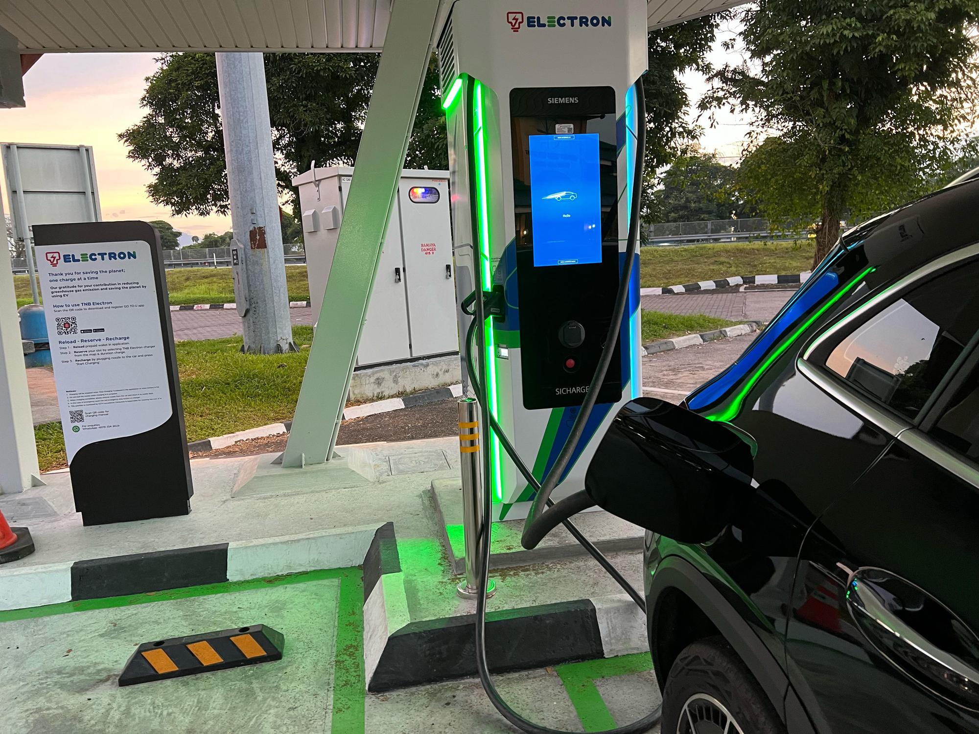 Tapah R R Tapah R&R Northbound | Tapah, Perak | EV Station