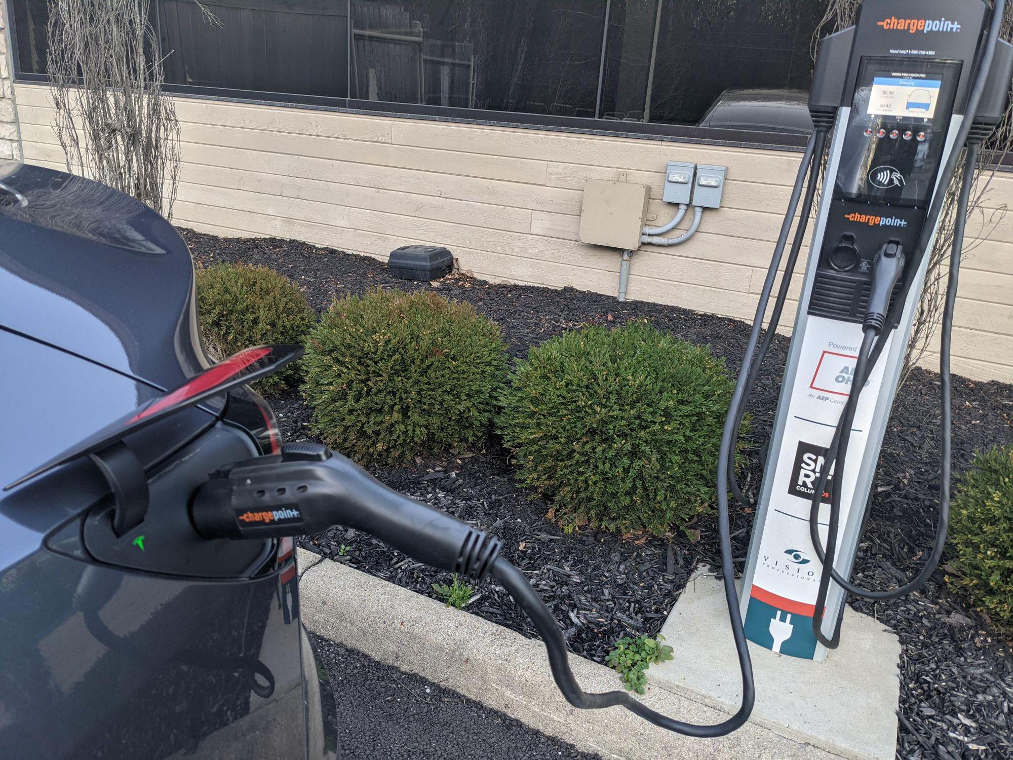 Vision Professionals Columbus, OH EV Station