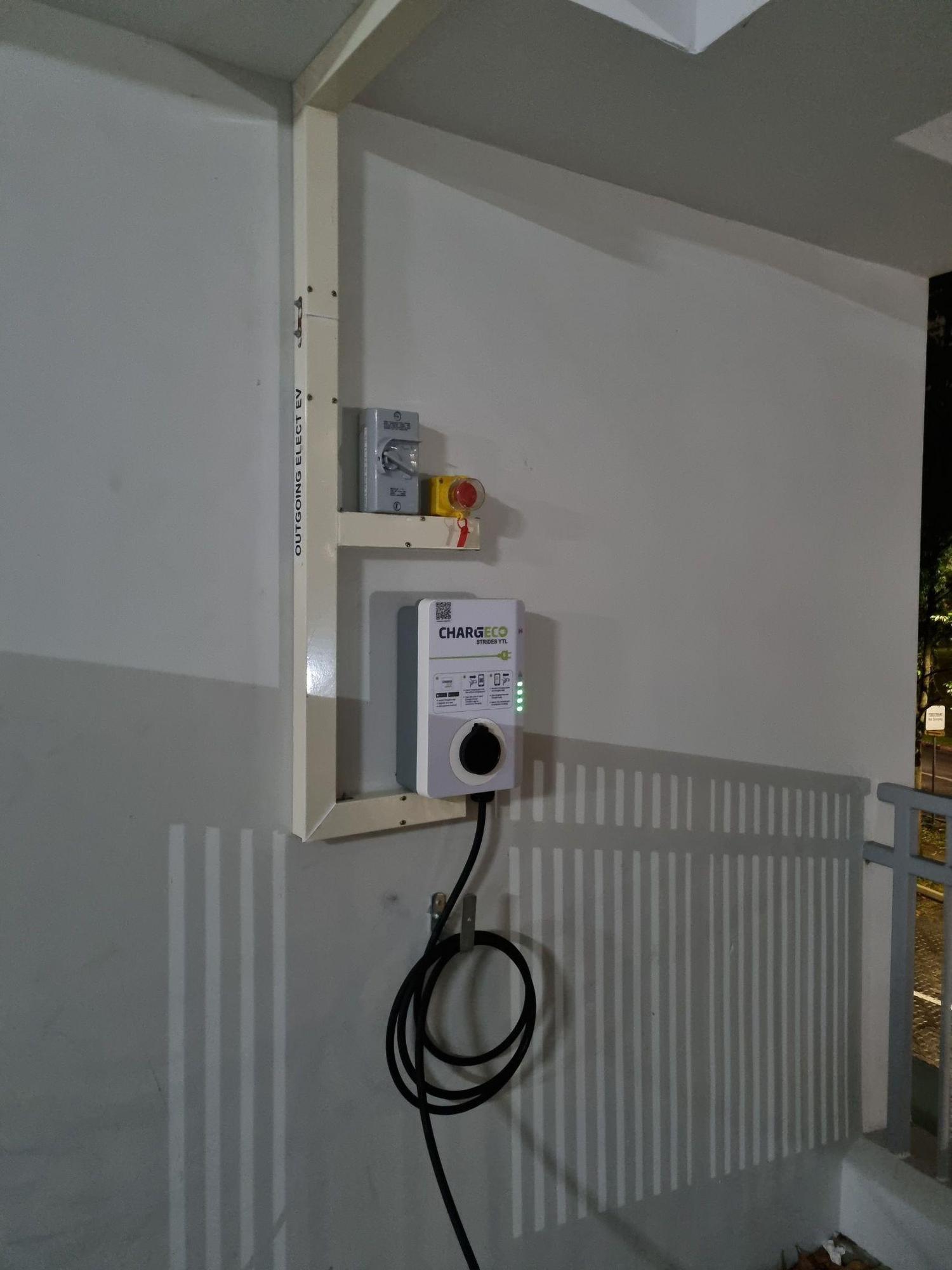 ChargEco Charging Station at 80 Telok Blangah St 31 MSCP (TBMT) 80
