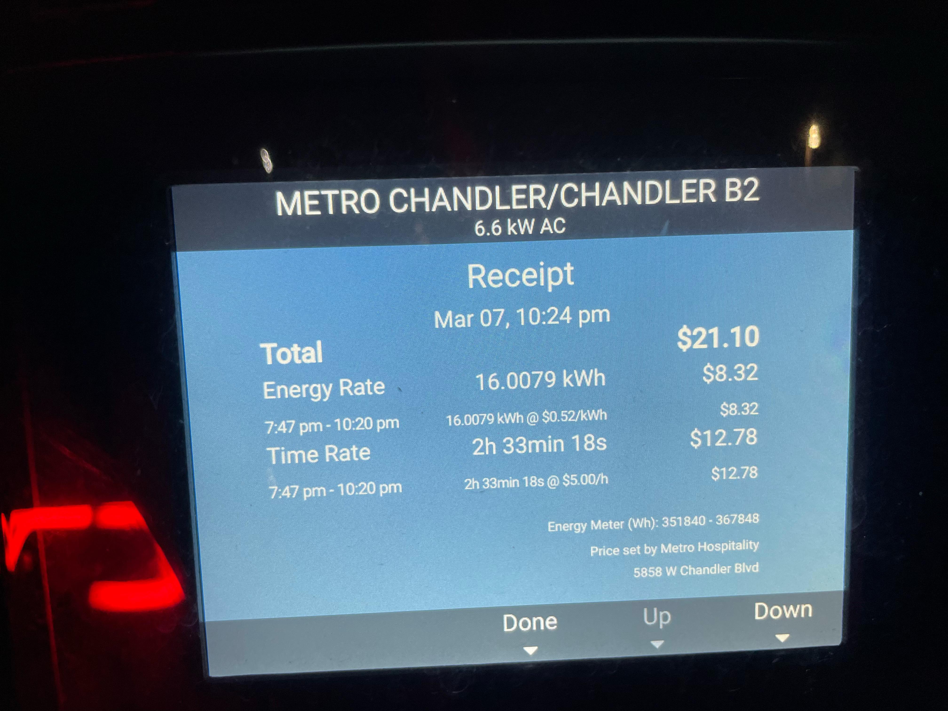 METRO CHANDLER CHANDLER B2 Chandler, AZ EV Station