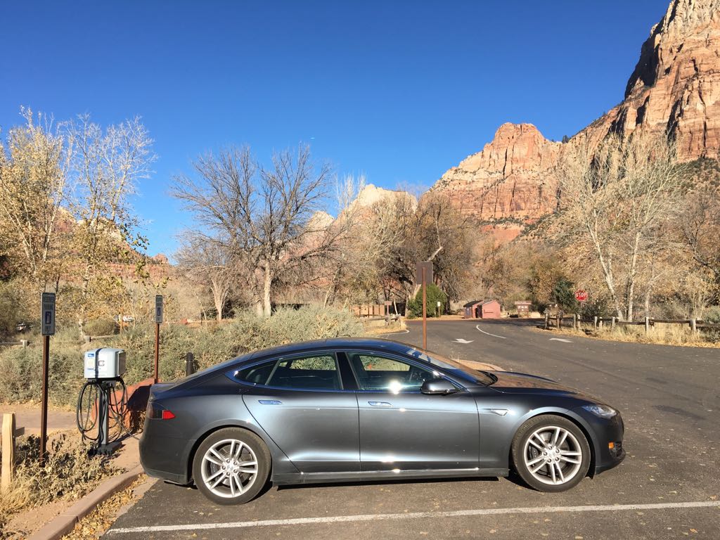 Zion Canyon Visitor Center Springdale, UT EV Station