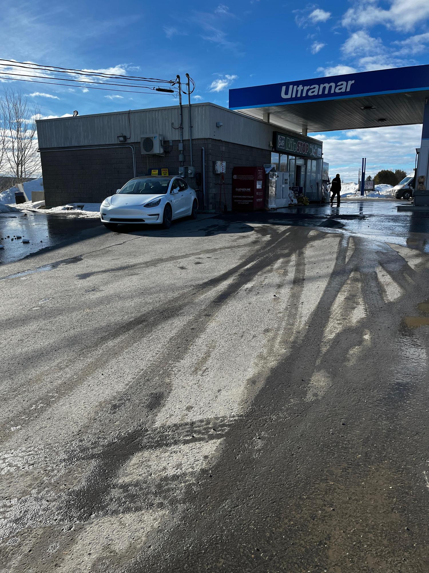 Ultramar Gas Station GrandSault, NB EV Station