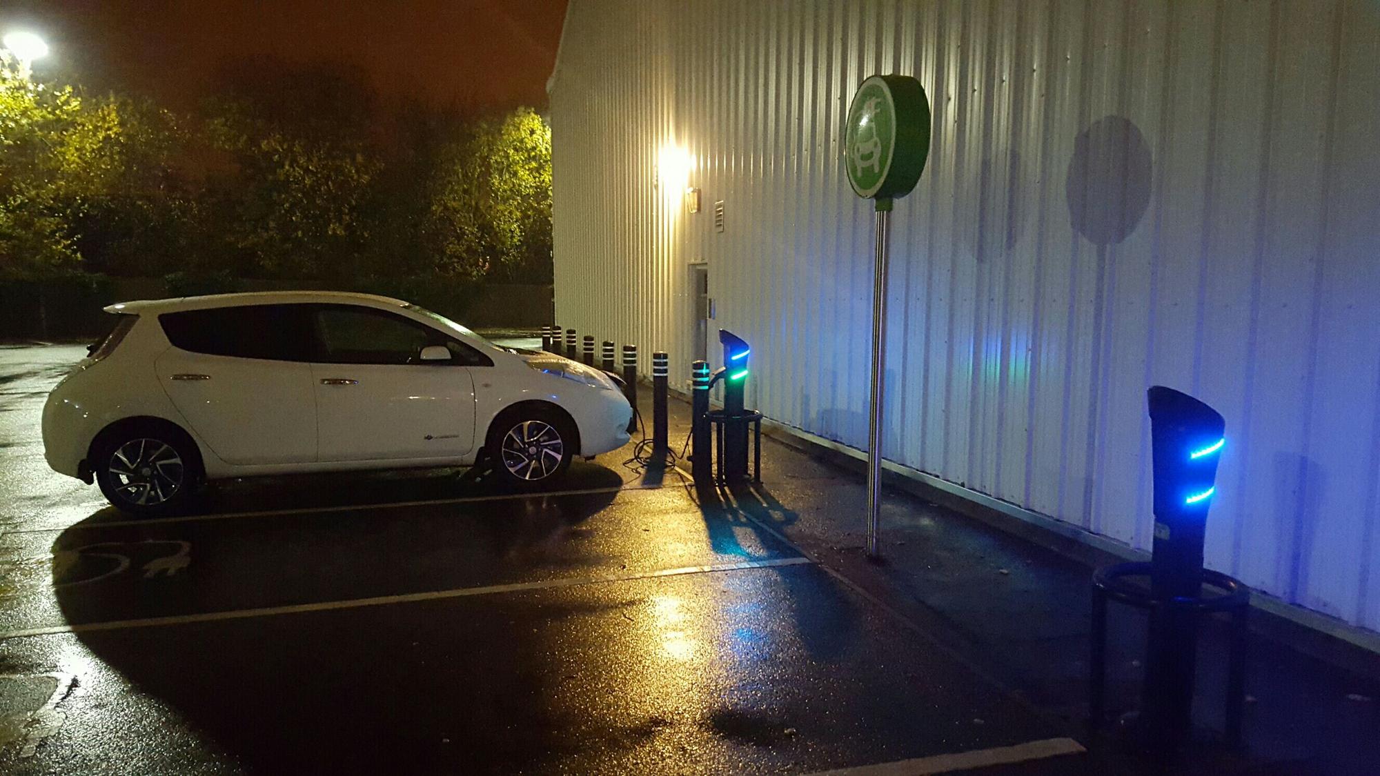 ASDA Oldbury, England EV Station