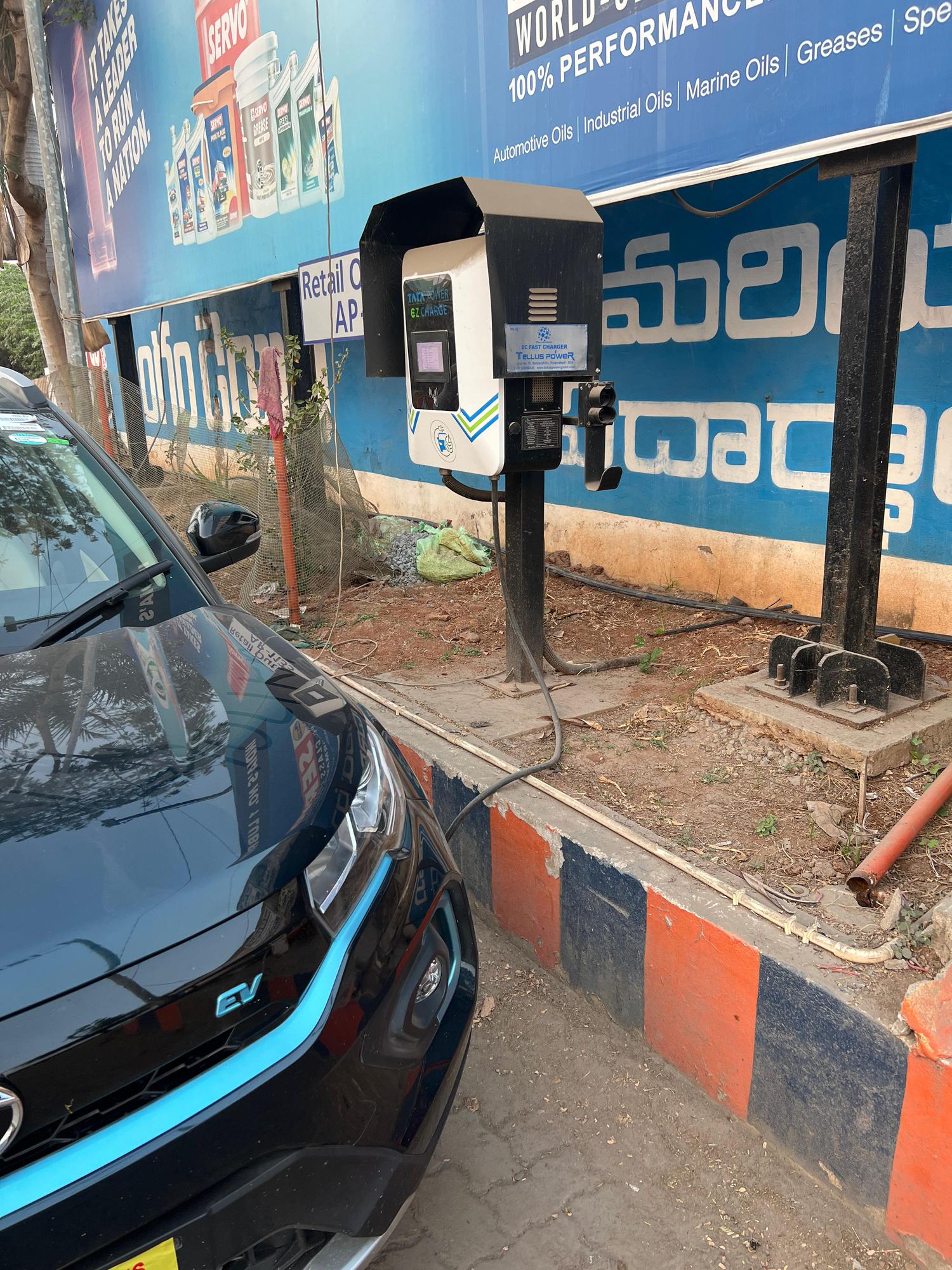 IOCL Jaggaiahpet Tata Power Jaggaiahpet, AP EV Station
