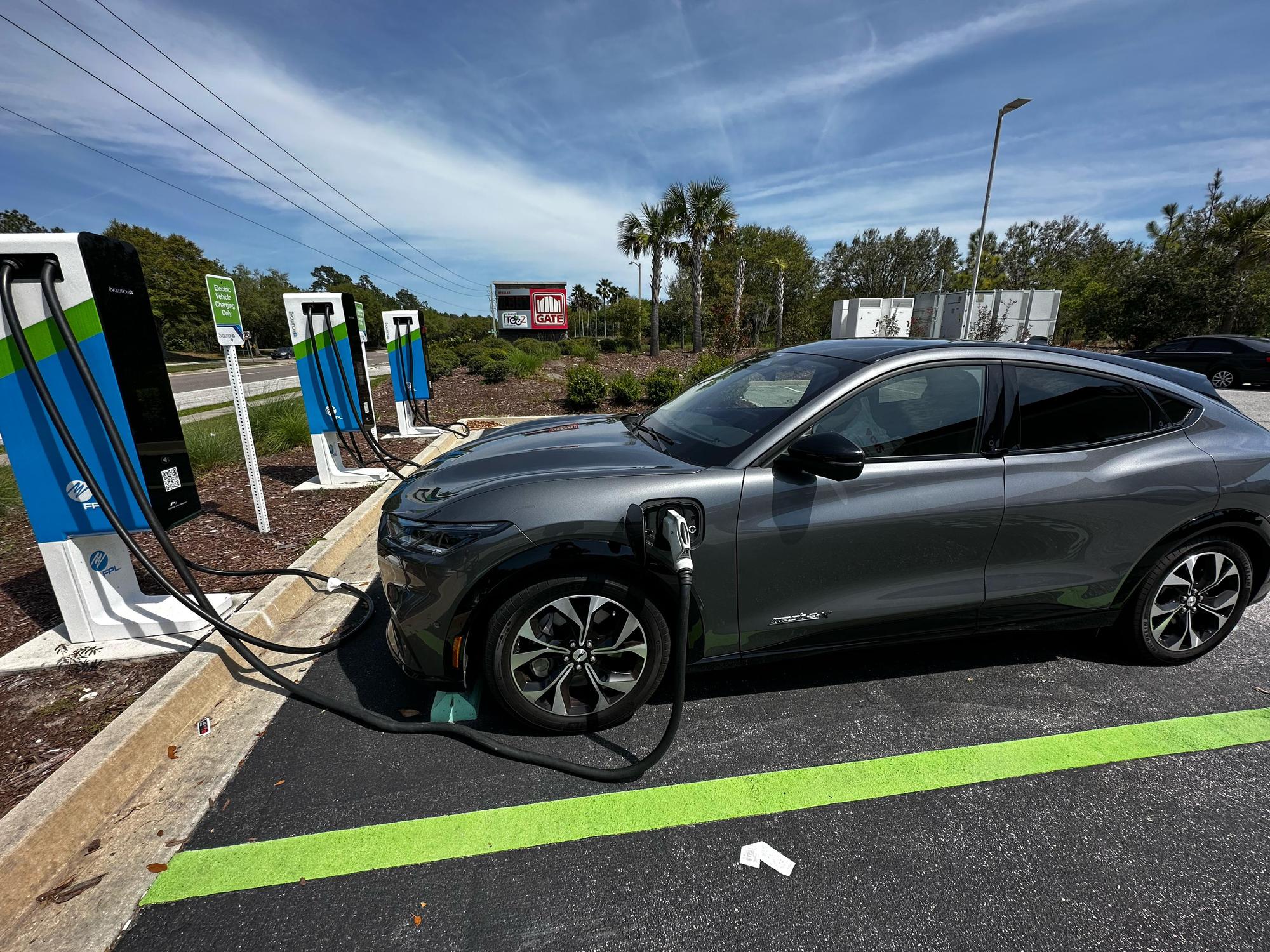 Gate Gas Station St. Augustine, FL EV Station