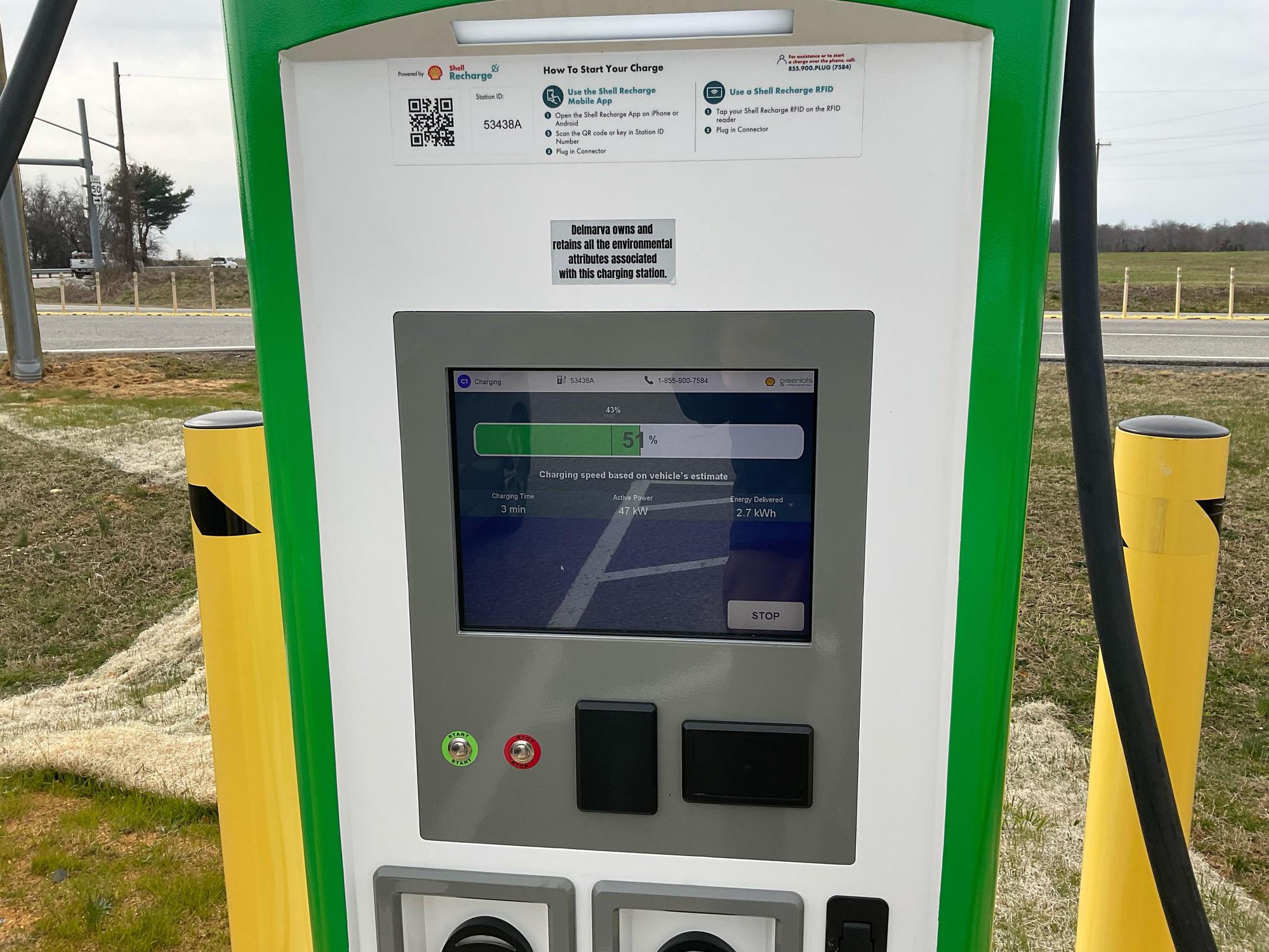 Wye Mills Park and Ride Lot B Wye Mills, MD EV Station