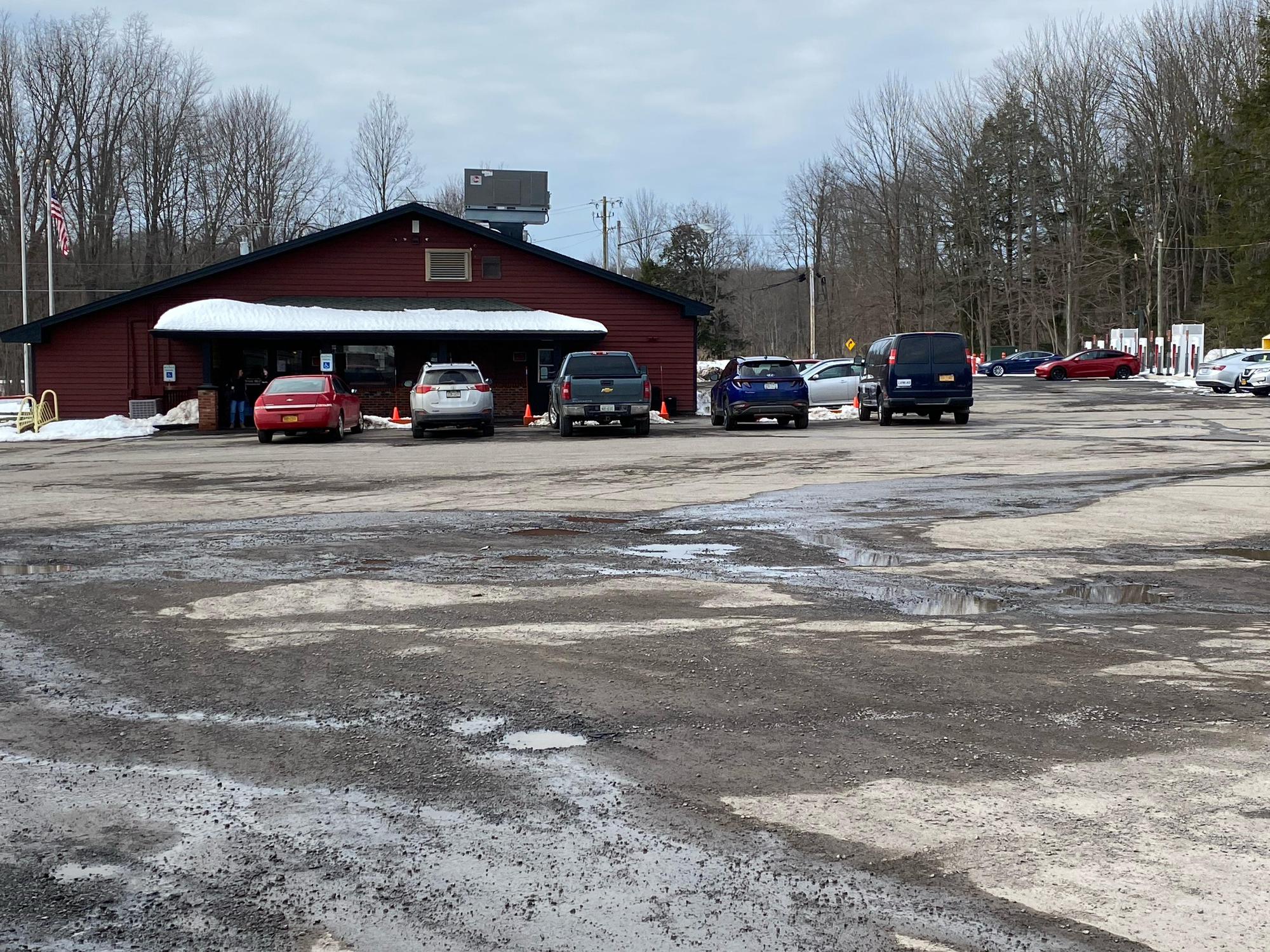 Grist Mill Restaurant Parish, NY EV Station