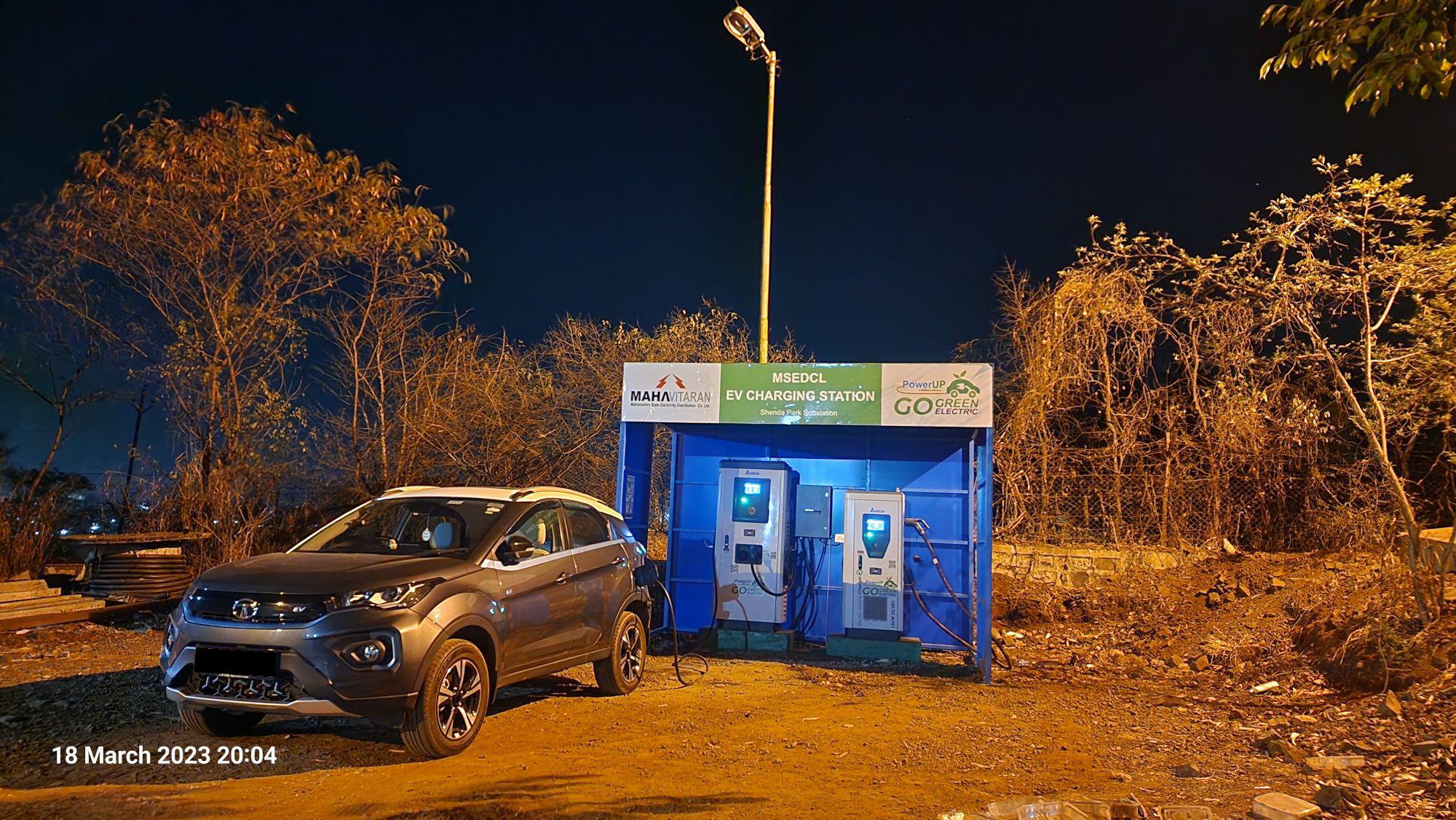MSEDCL Kolhapur Shenda Park Kolhapur, MH EV Station