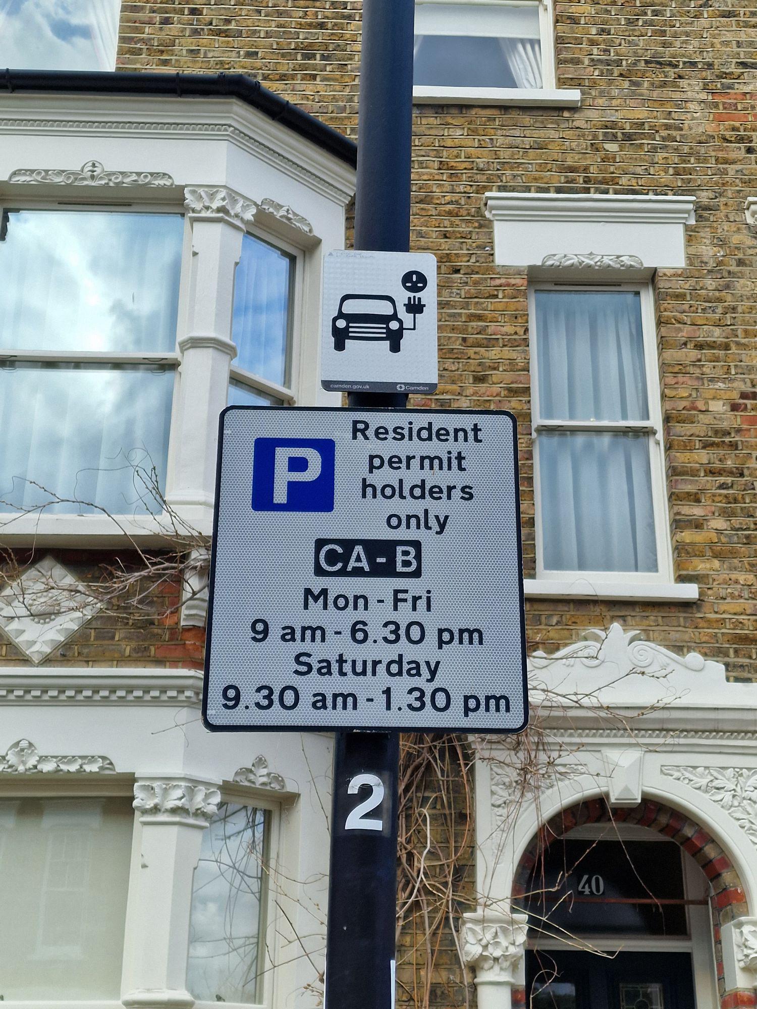 40 Estelle Rd Parking 40 Estelle Rd, London NW3 2JY, UK EV Station