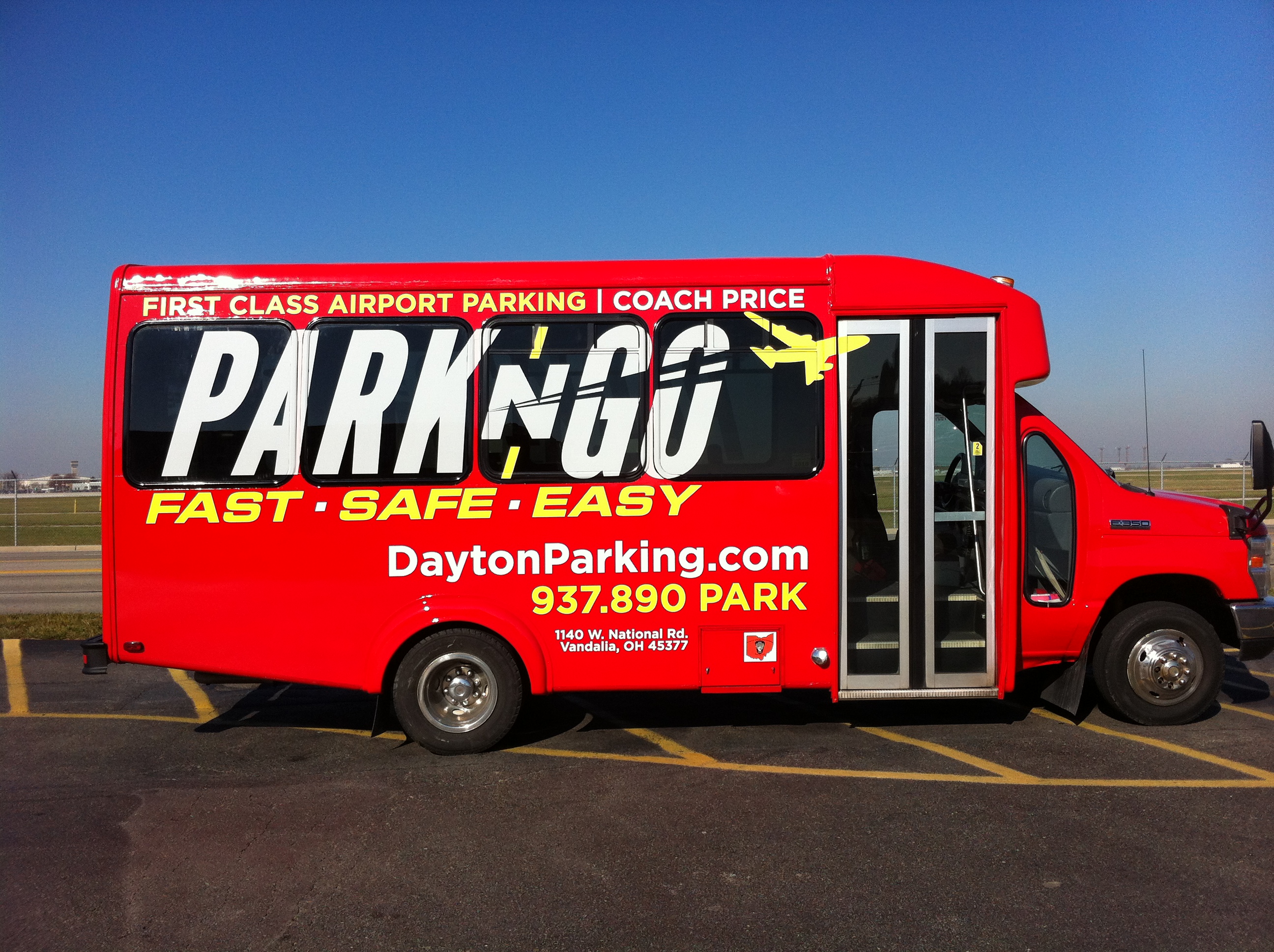 ParkNGo Dayton Airport Parking Vandalia, OH EV Station