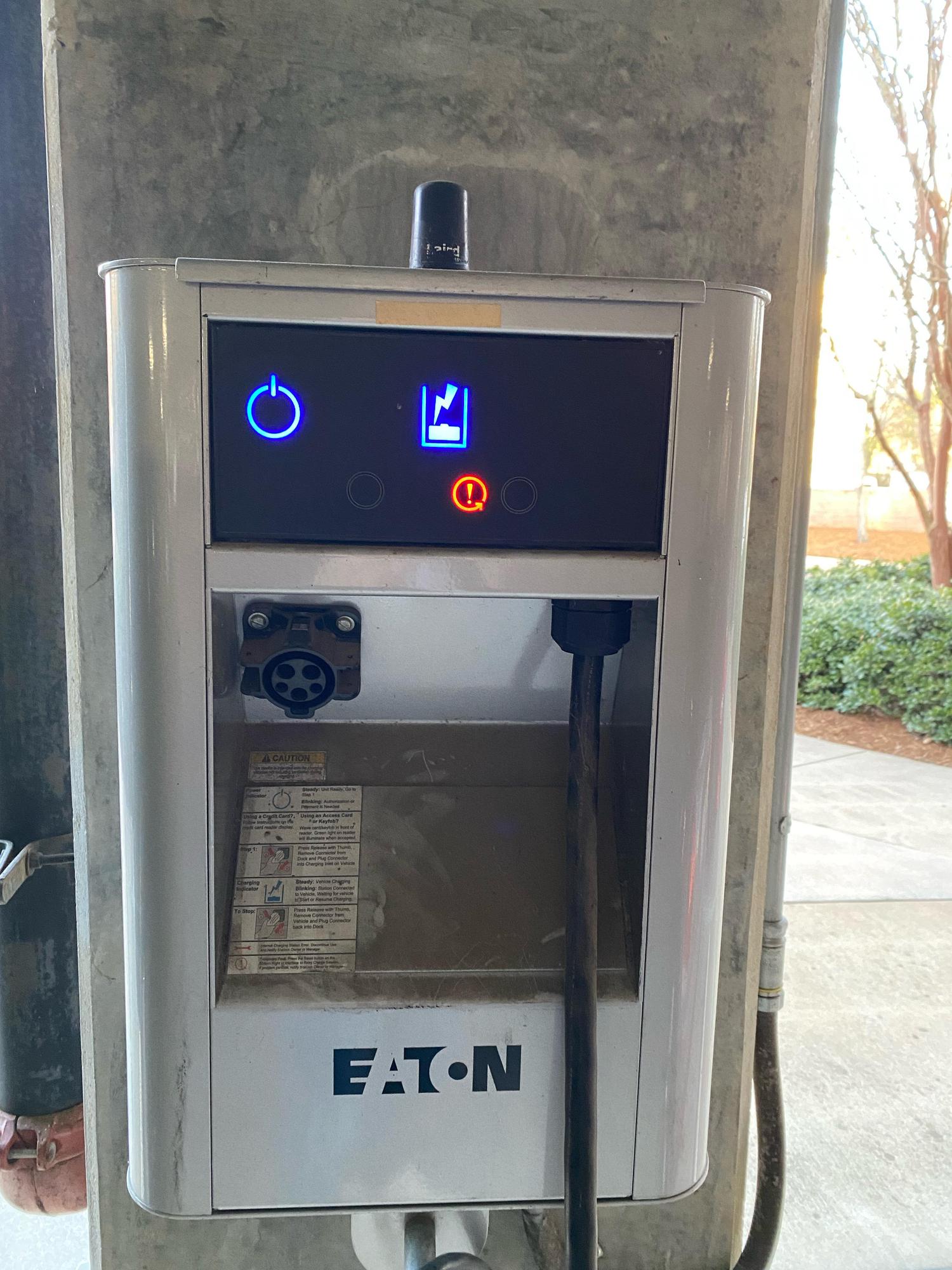 Town of Cary Parking Structure Cary, NC EV Station