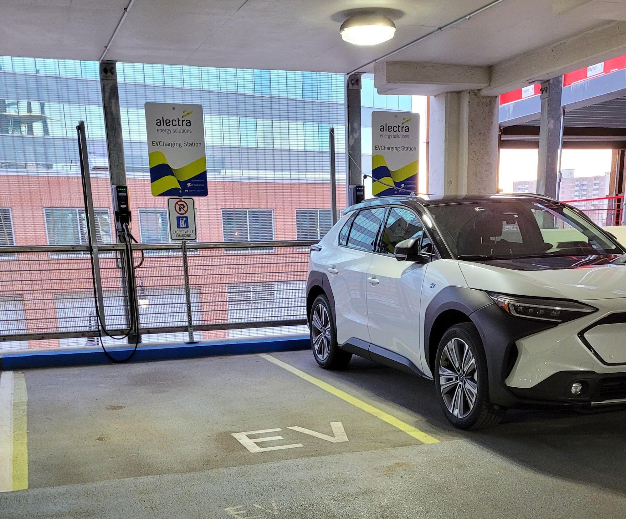 Garden Park/Carlisle Street Garage St. Catharines, ON EV Station