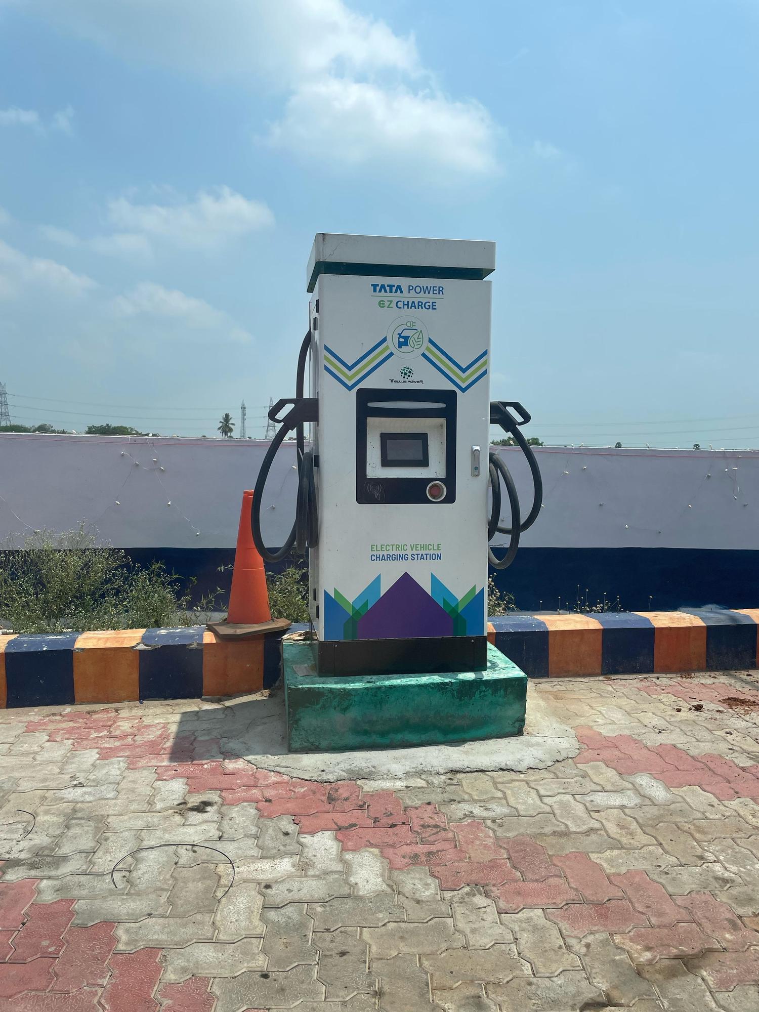 Tata EV charging station Konda Puram, TG EV Station
