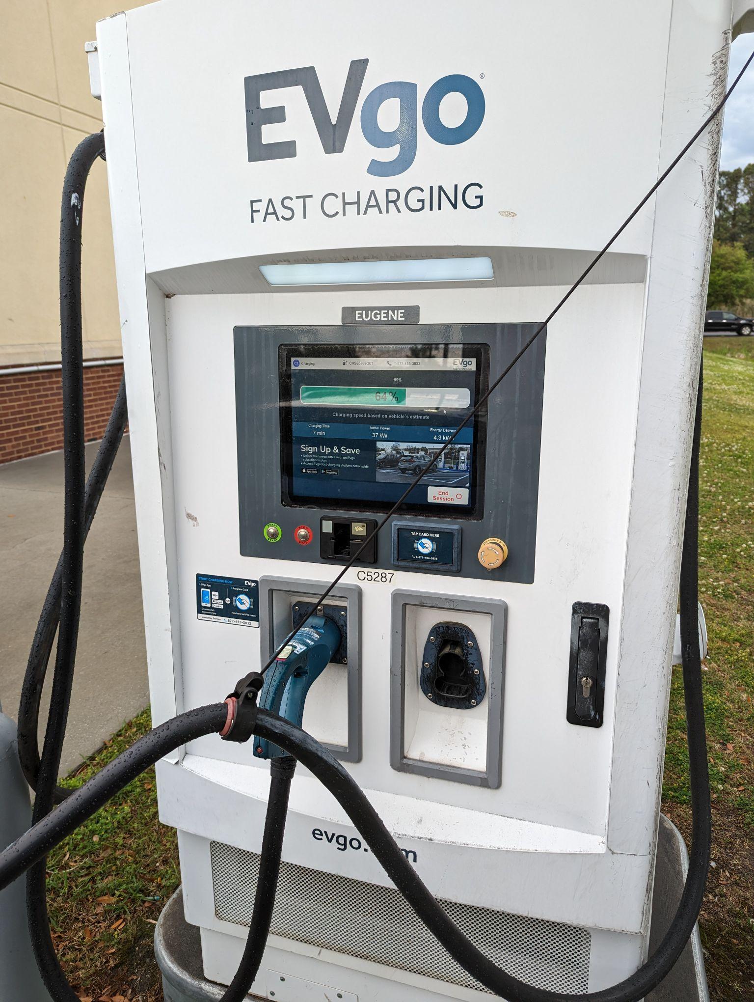 Spinx Ladson, SC EV Station