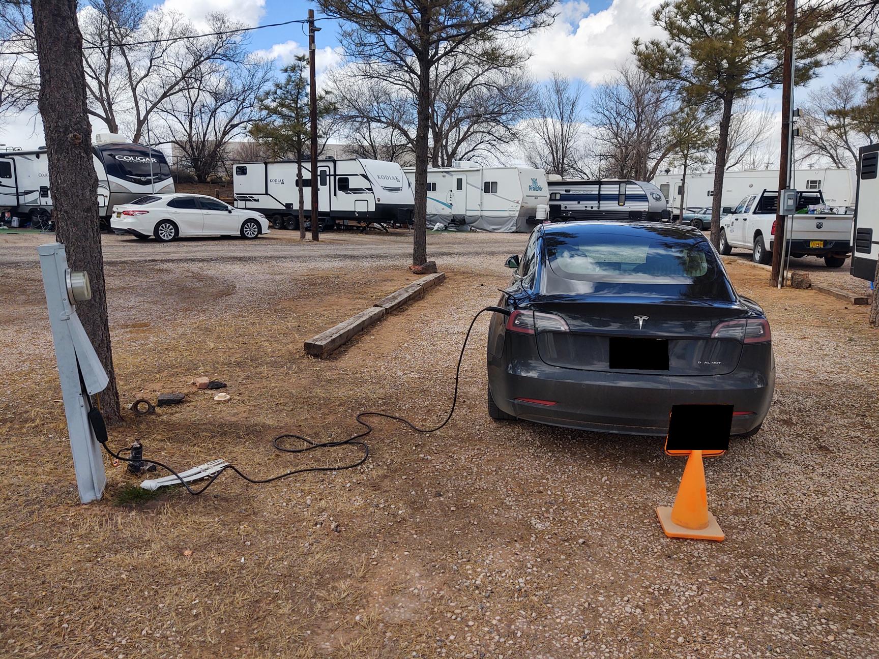 Lavaland RV Park Grants, NM EV Station