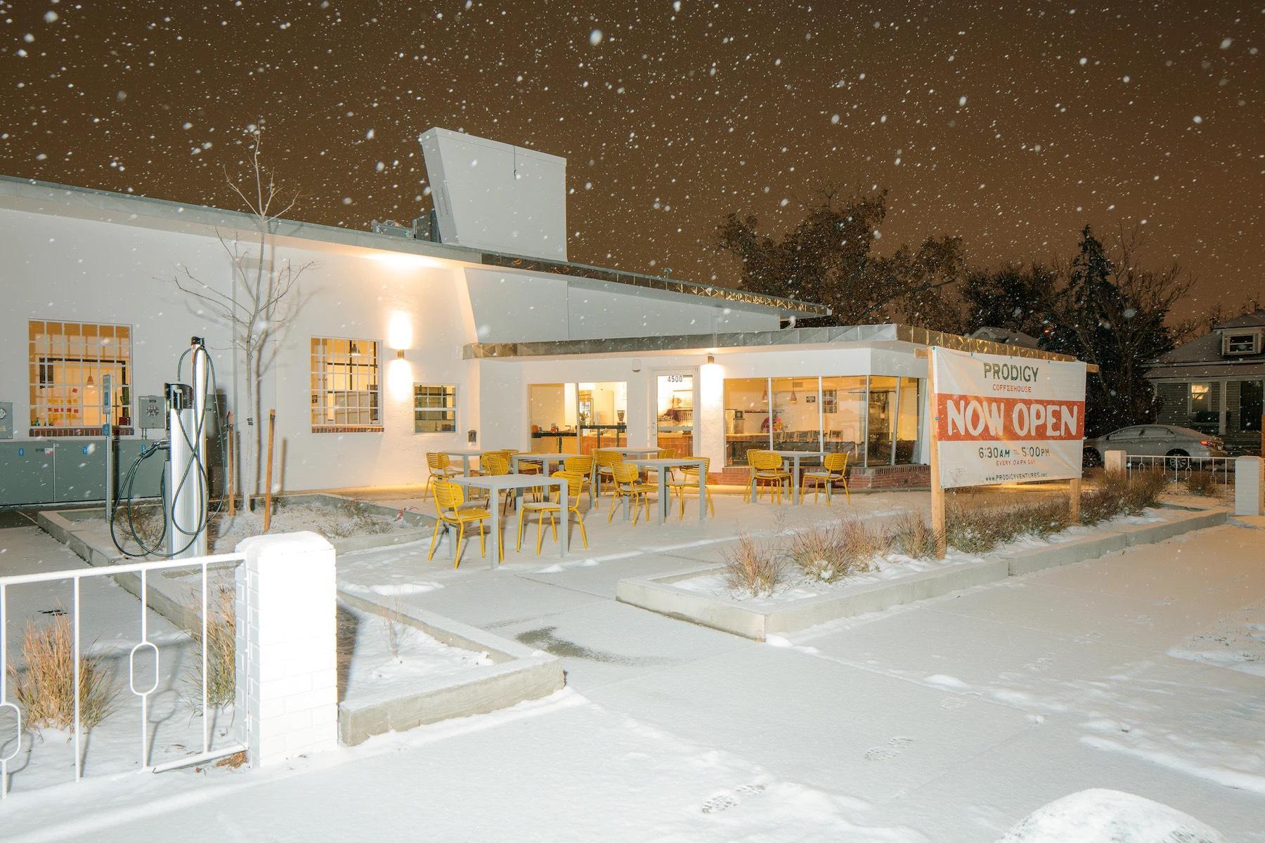 Prodigy Coffeehouse / Globeville Denver, CO EV Station