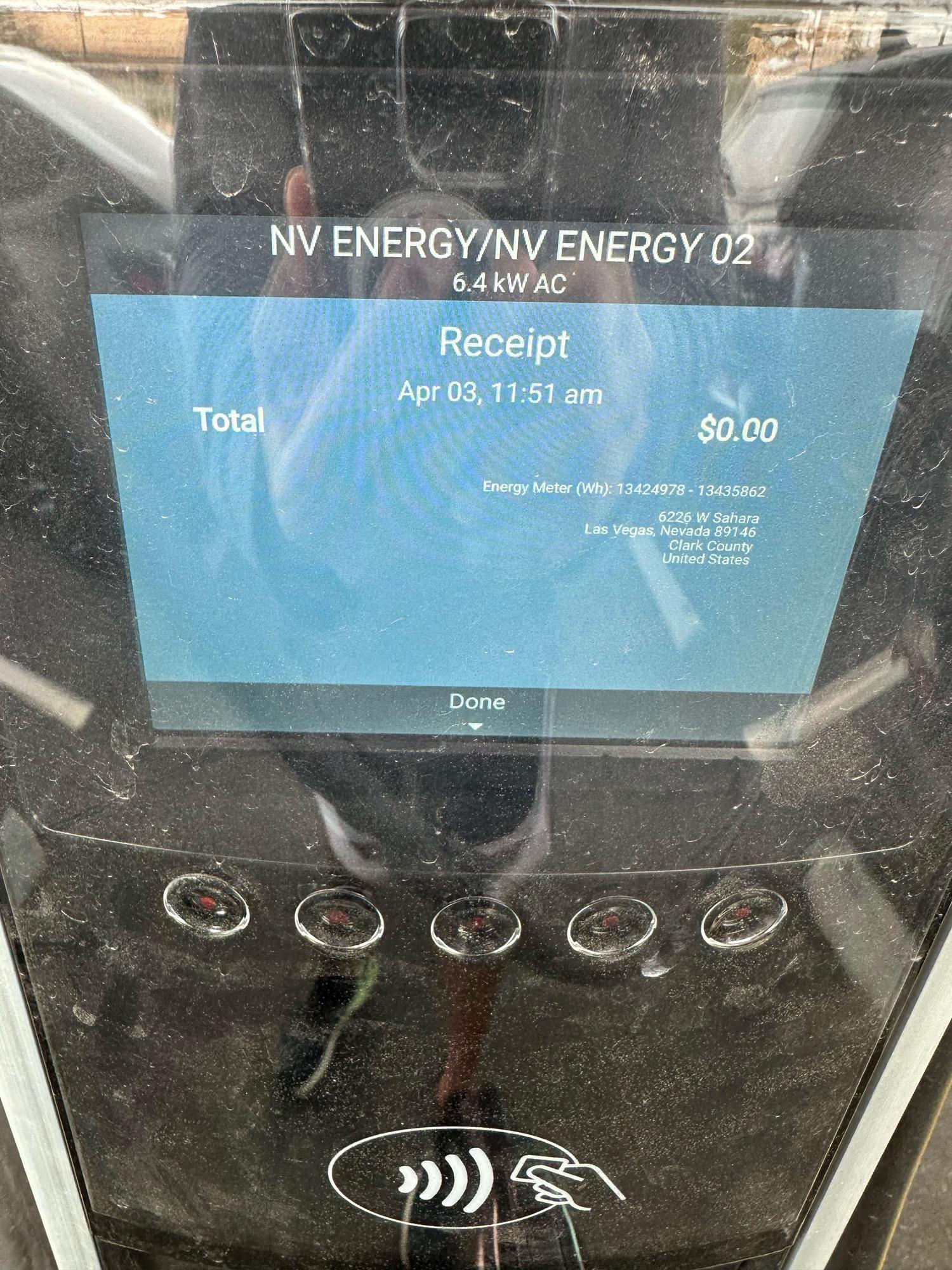 NV Energy Las Vegas, NV EV Station