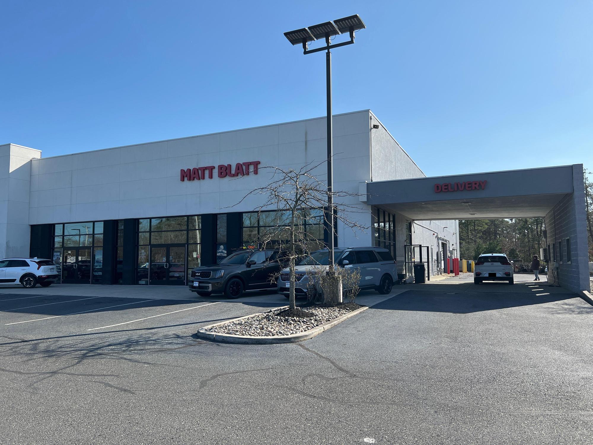 Matt Blatt Kia Egg Harbor Township, NJ EV Station