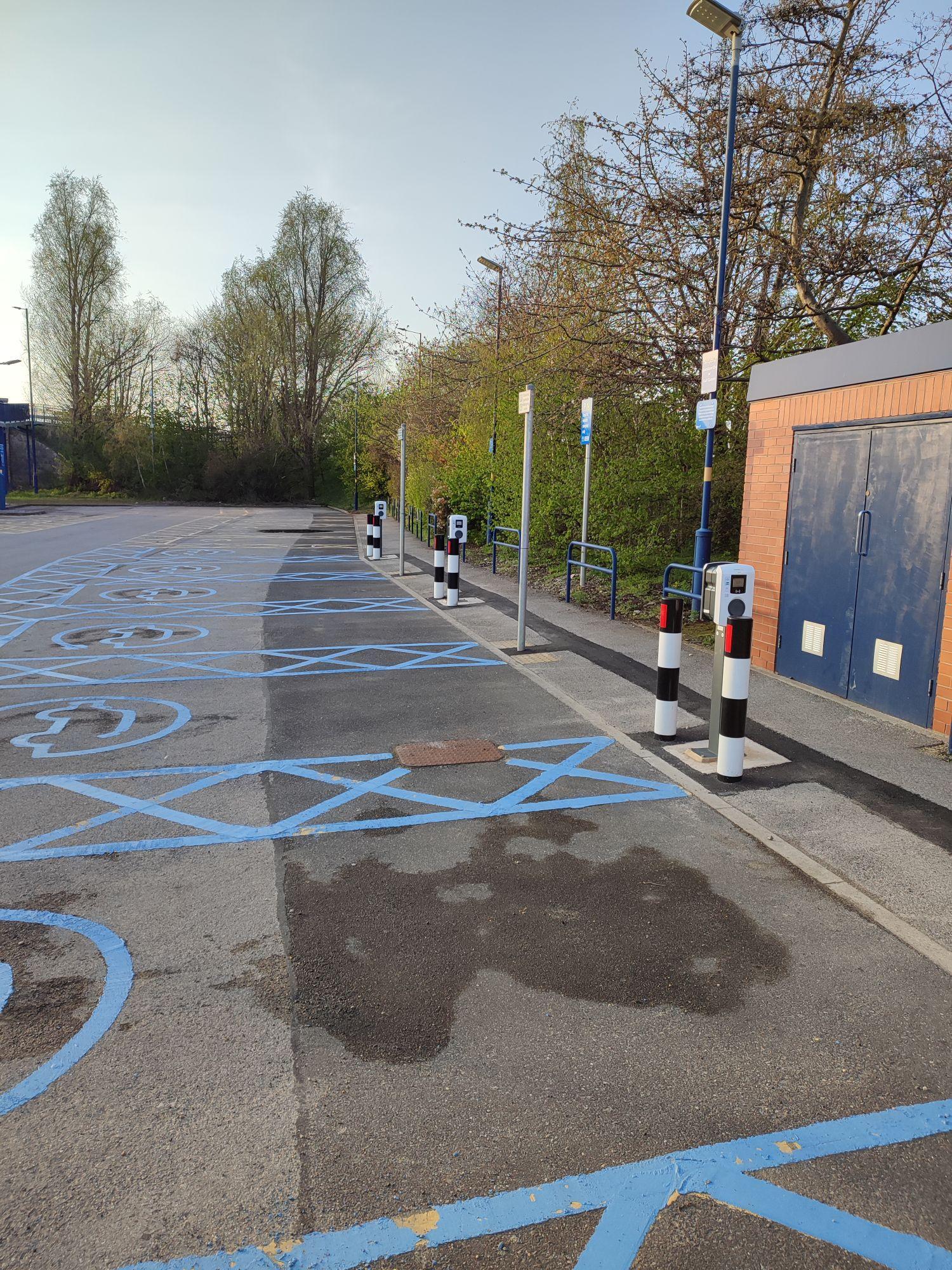 Adwick Station Park and Ride Adwick le Street, England EV Station