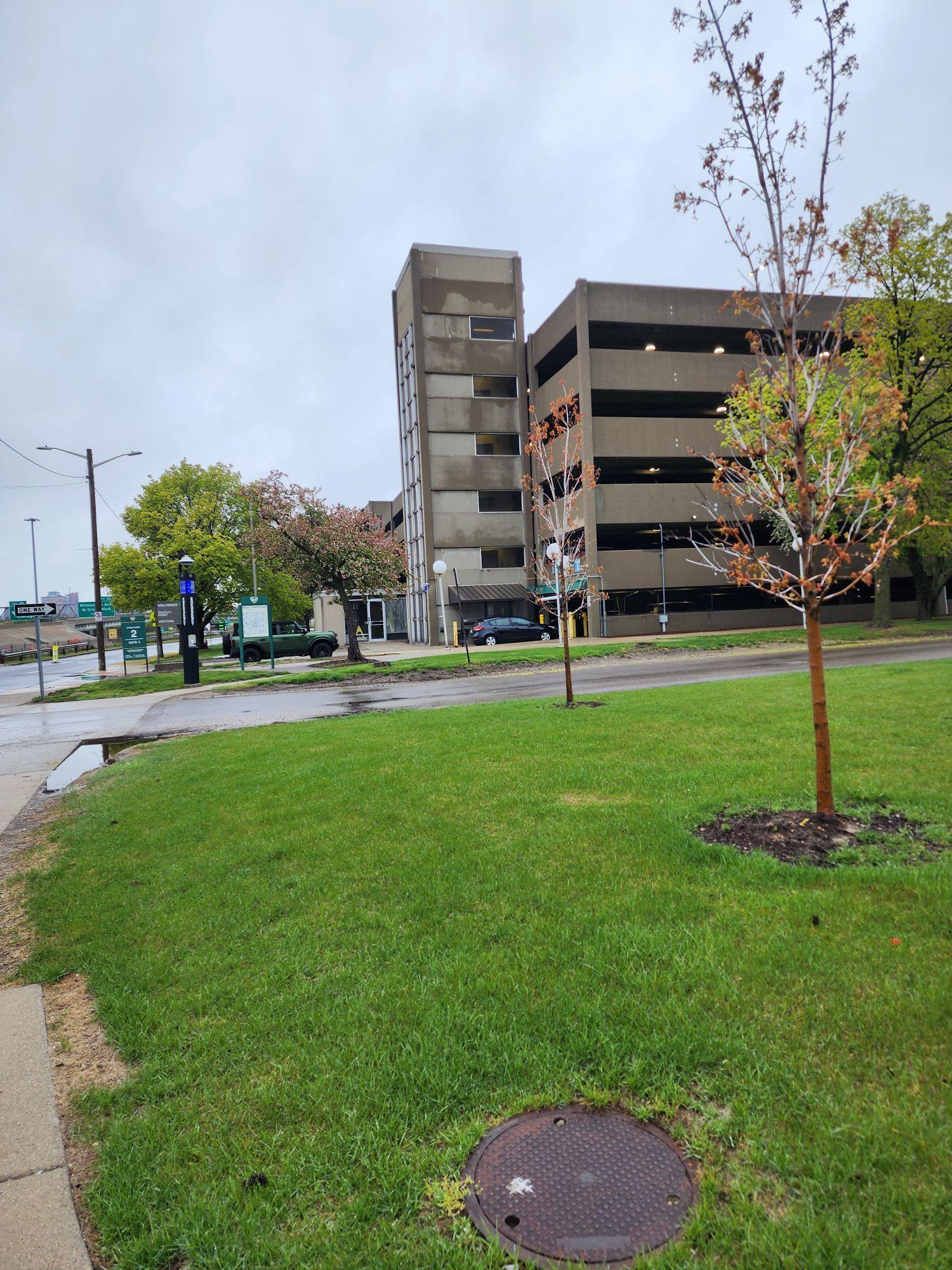 WSU Parking Structure 2 Detroit, MI EV Station