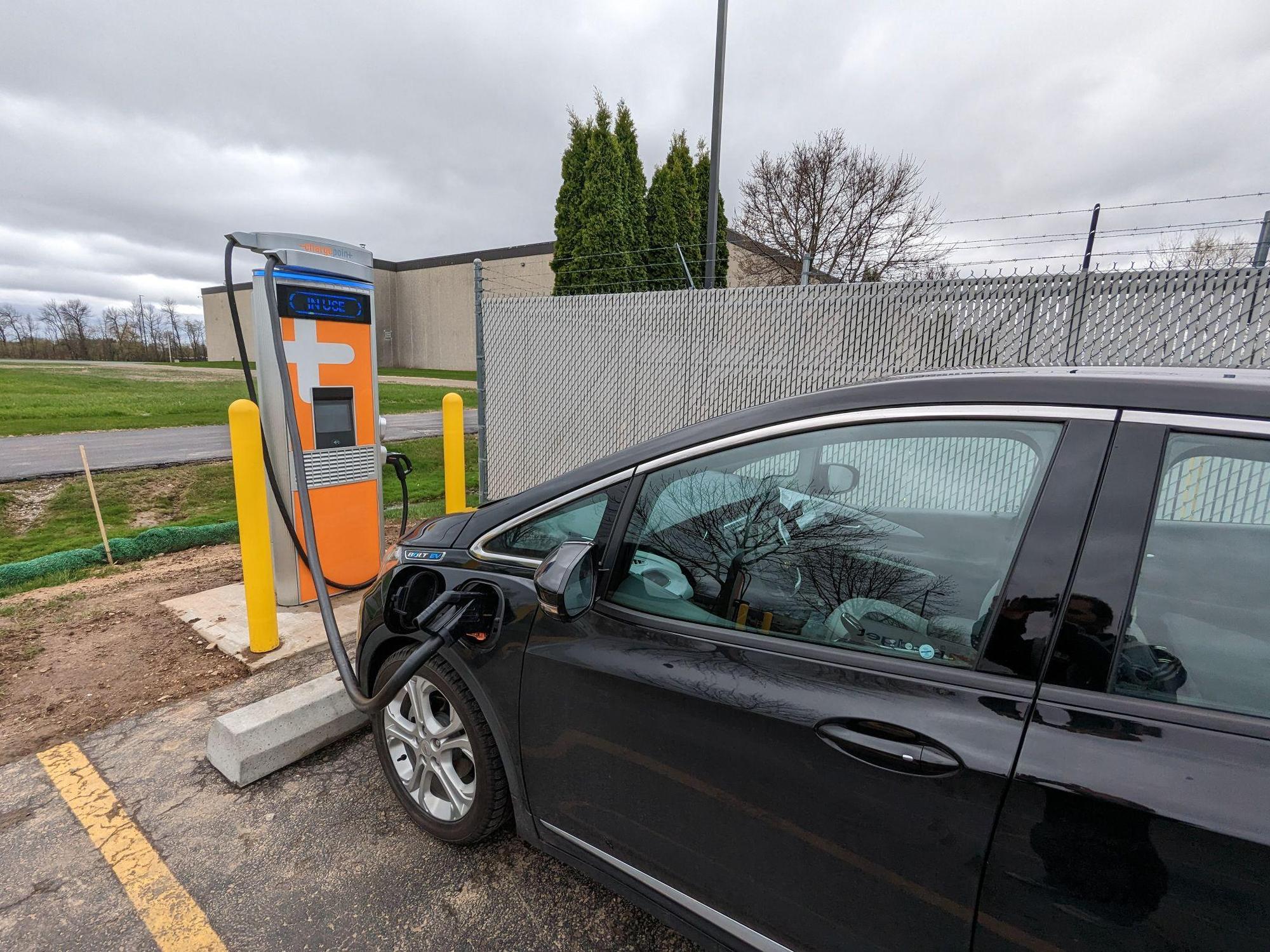 Avis Car Rental Appleton, WI EV Station