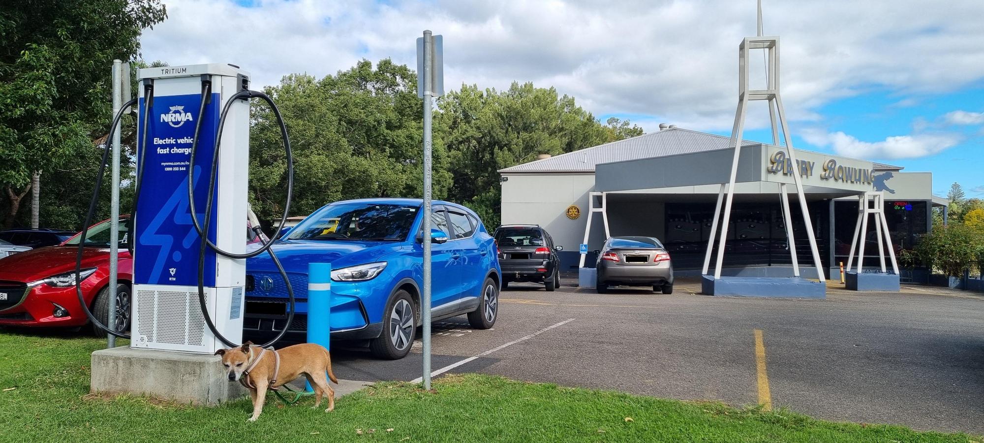 Berry Bowling Club Berry, NSW EV Station