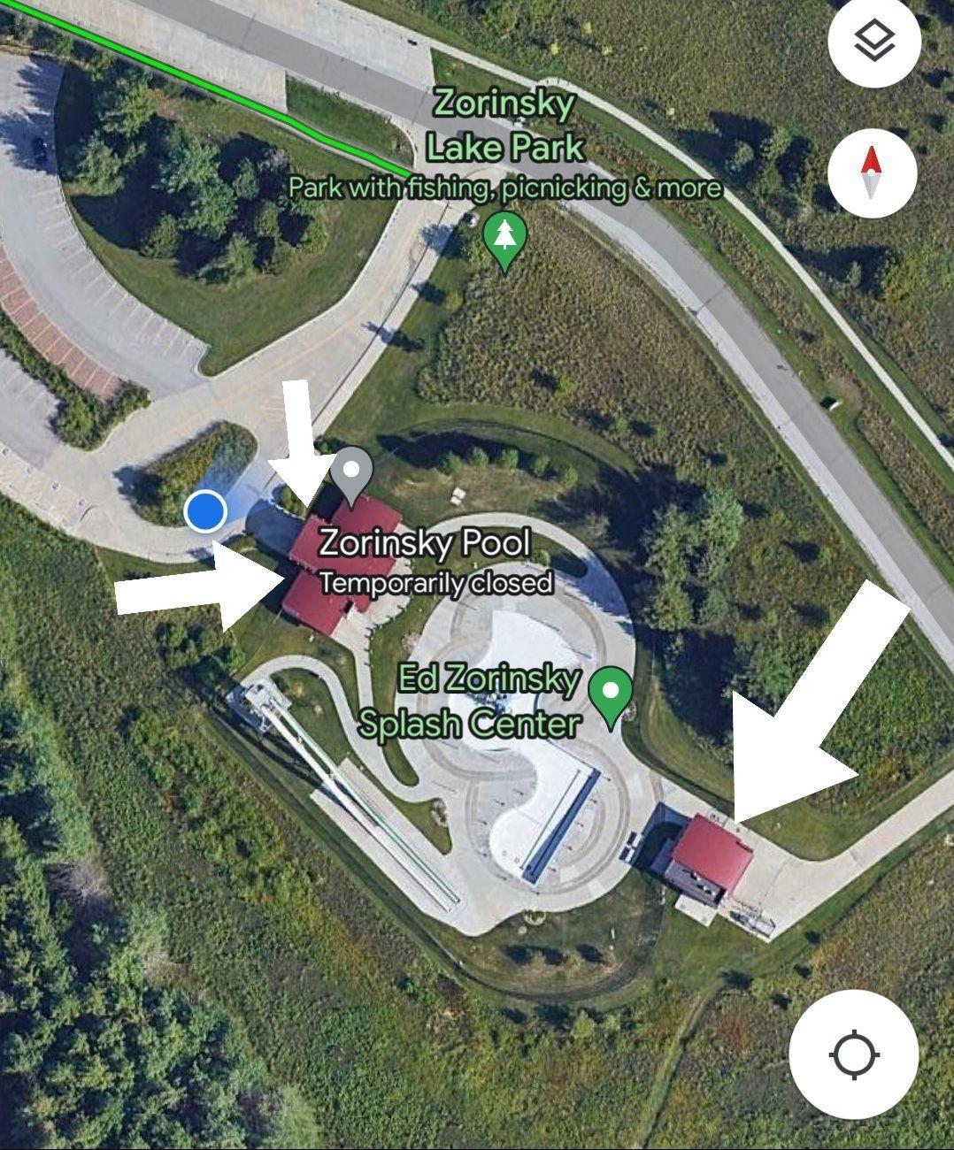 Ed Zorinsky Pool Omaha, NE EV Station