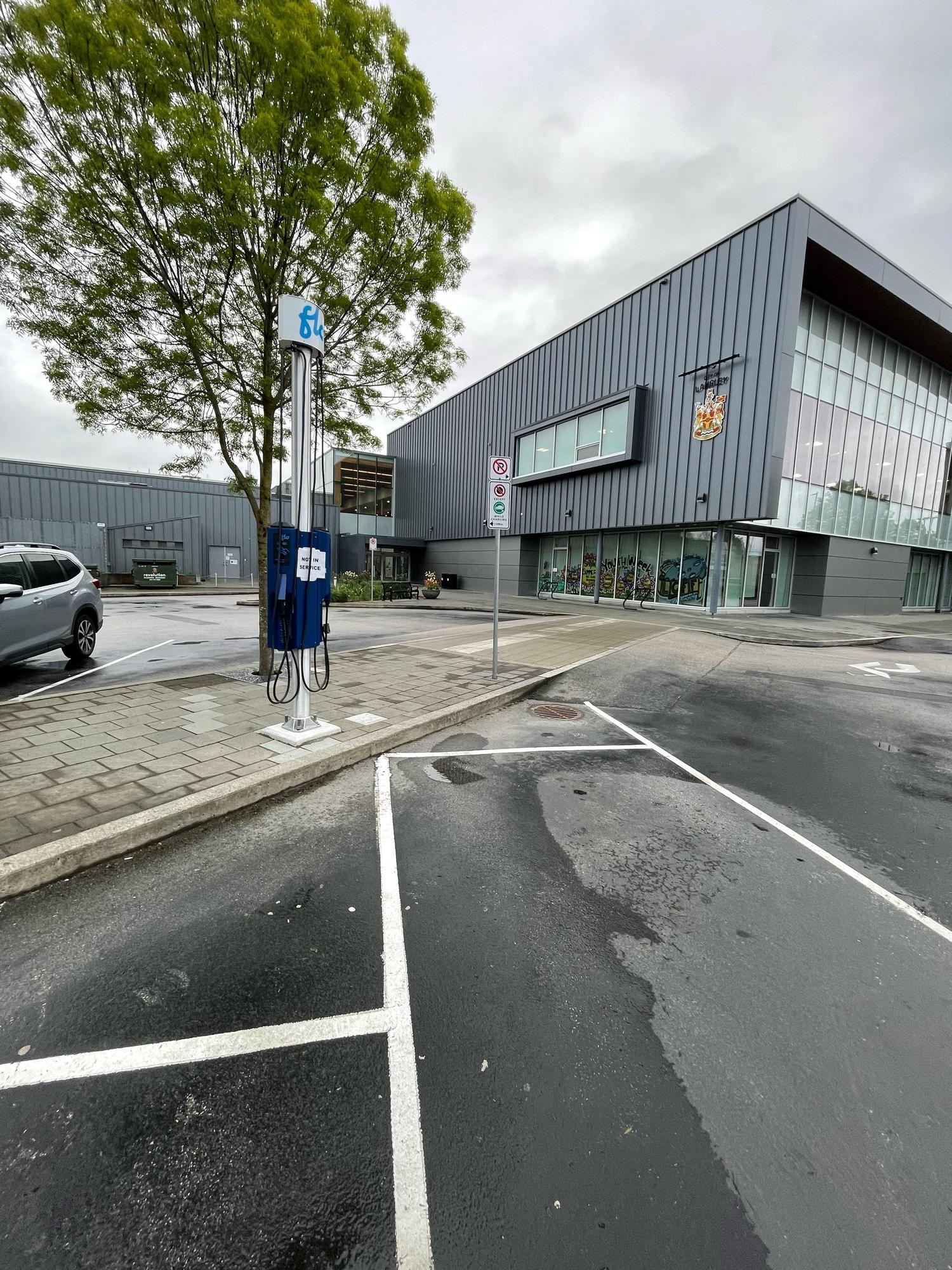 Timms Community Centre Langley, BC EV Station