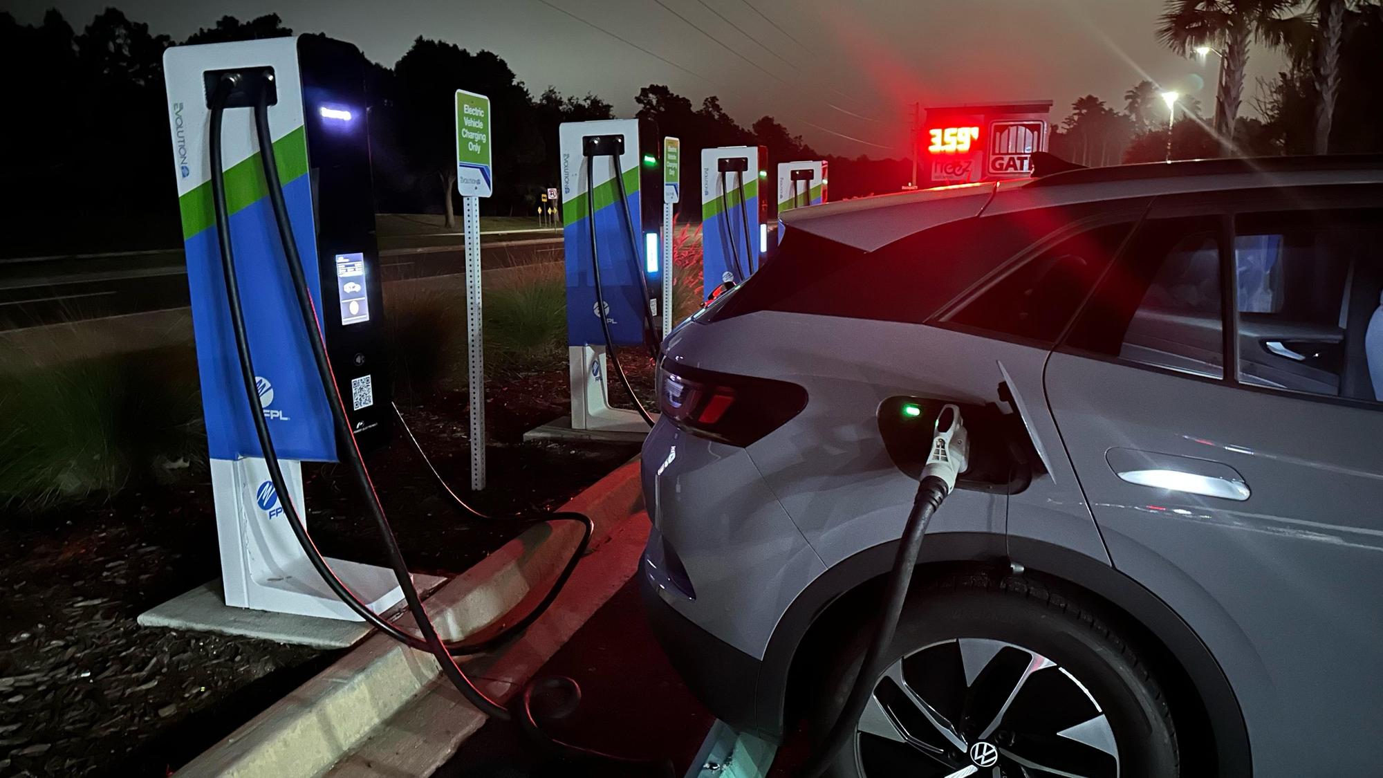 Gate Gas Station St. Augustine, FL EV Station