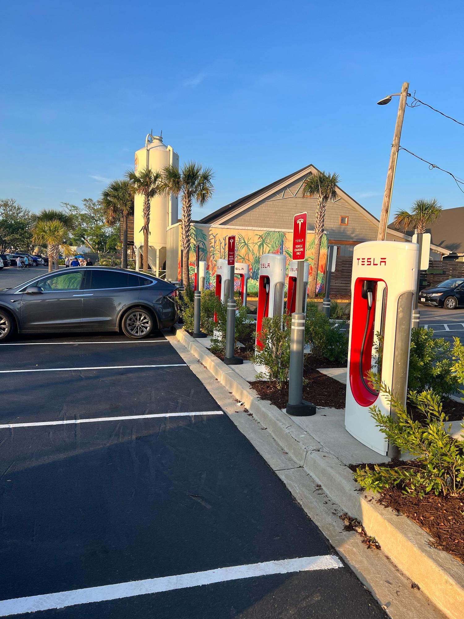 Barefoot Landing Crooked Hammock Brewery Myrtle Beach, SC EV Station
