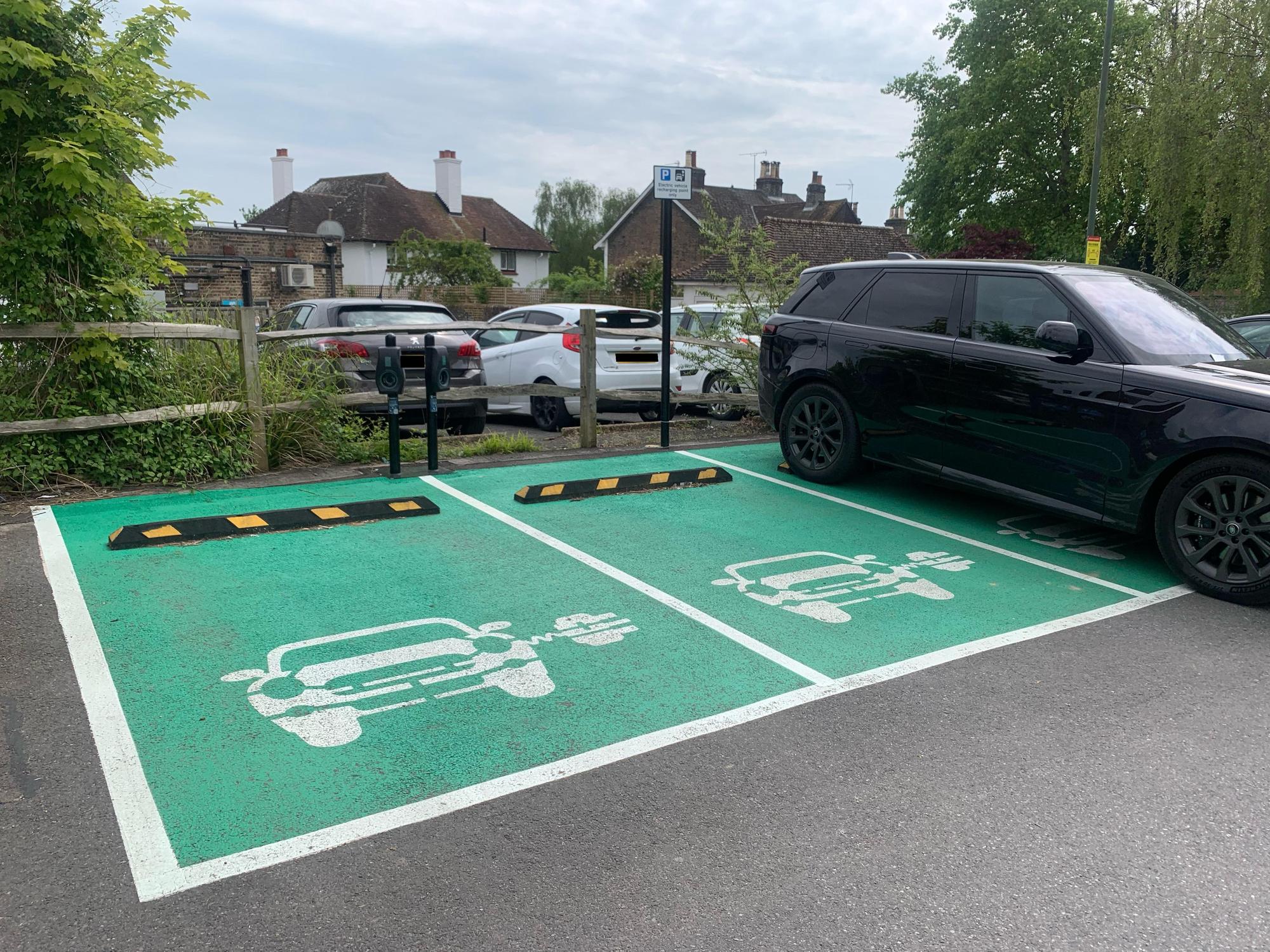 Denman's Lane Car Park Lindfield, England EV Station